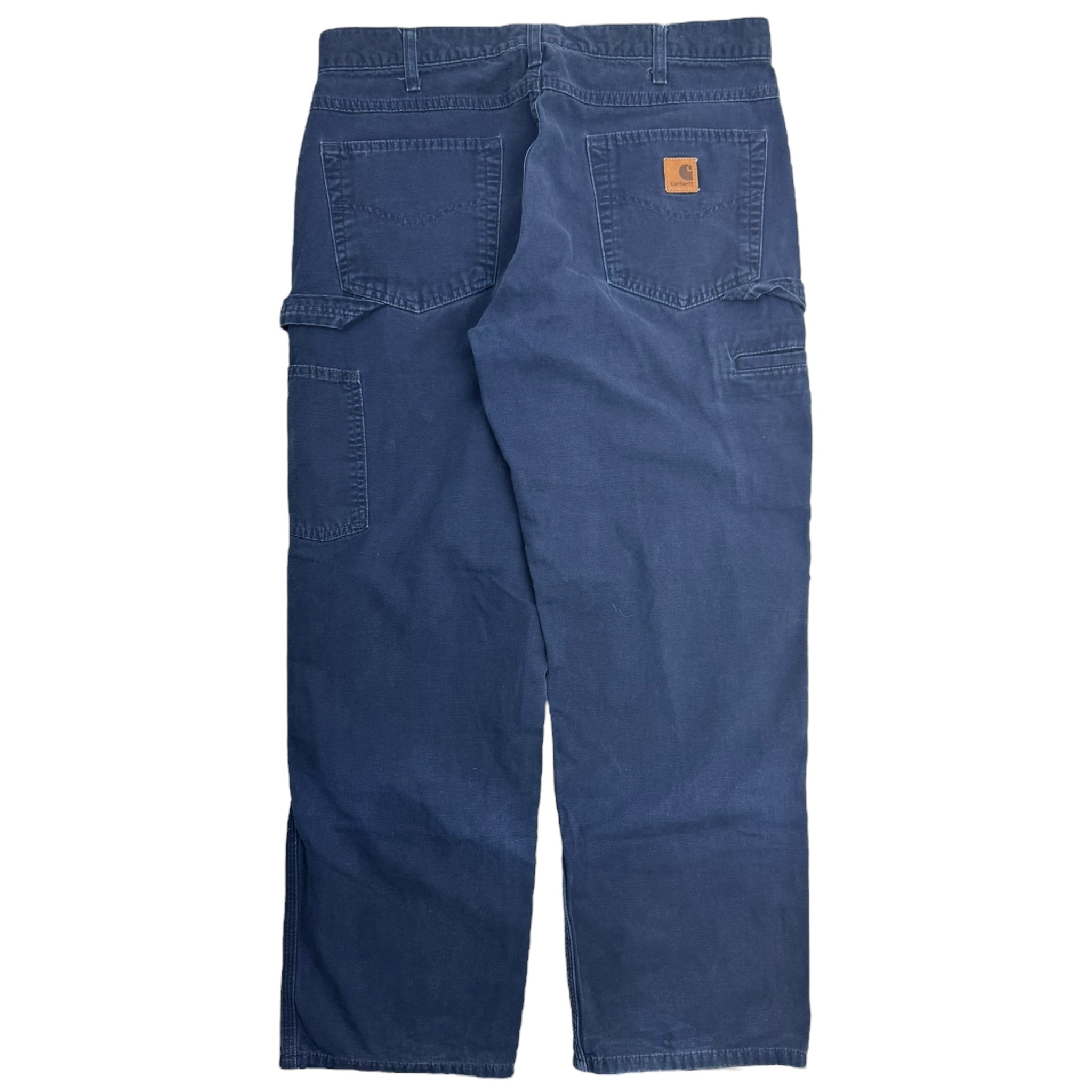 Vintage Carhartt Carpenter Bottom Blue