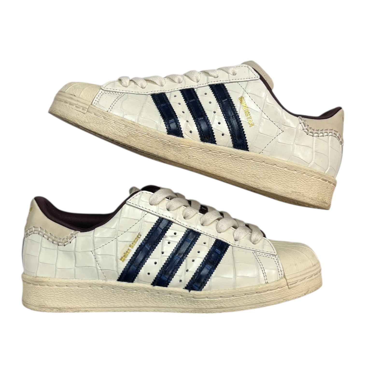 Adidas X Wales Bonner Superstar White Crocodile (Used)
