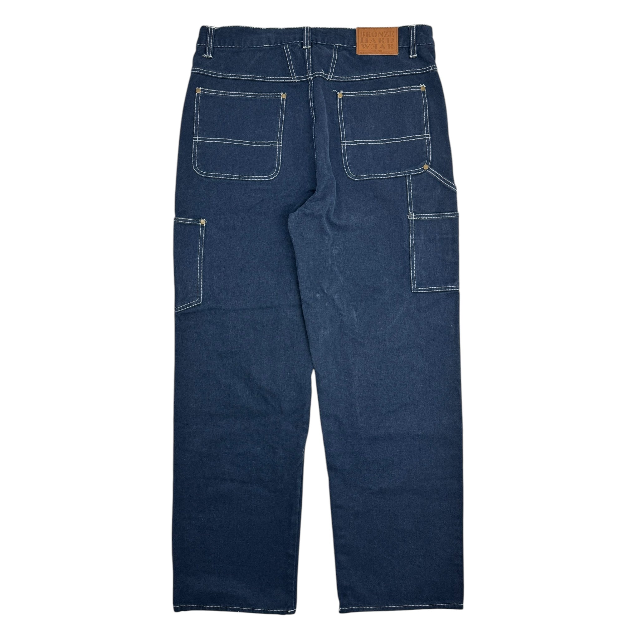 Bronze Hard Wear Double Knee Work Pant Navy