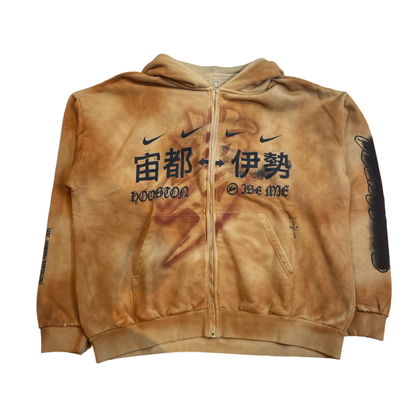 Travis Scott Cactus Jack x Fragment x Nike Houston To Ise Mie Zip-Up Hoodie