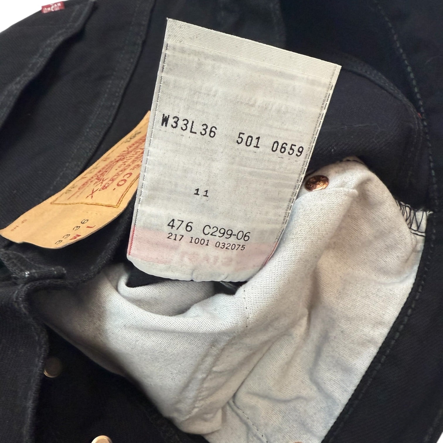 Vintage Levi’s 501 Jeans Black