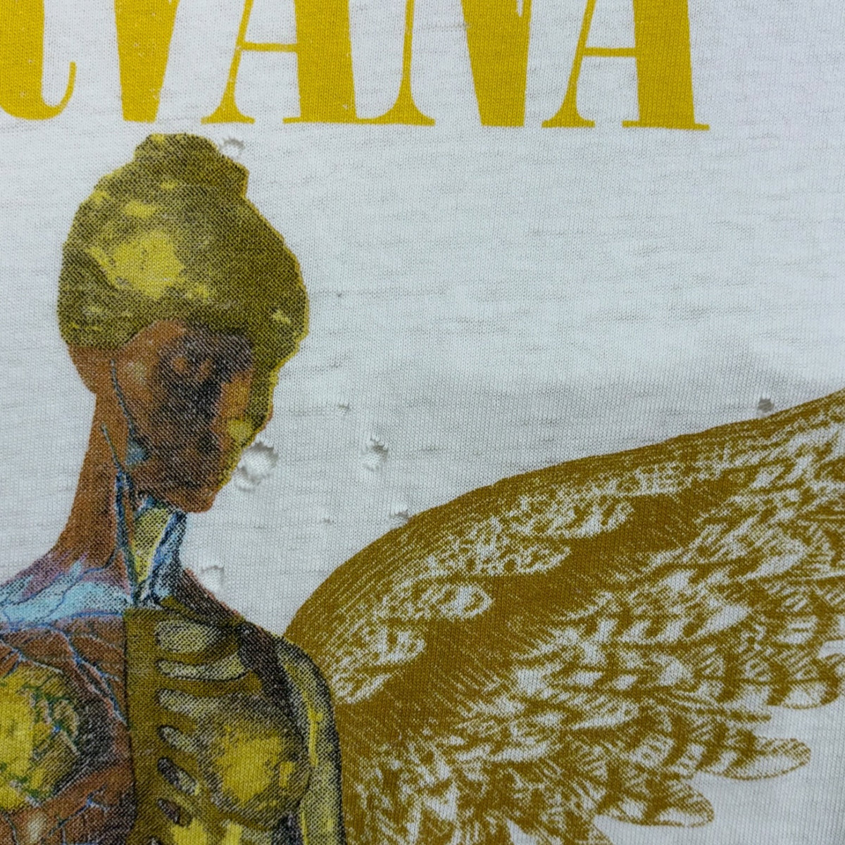 Vintage Nirvana In Utero Thrashed T-Shirt White
