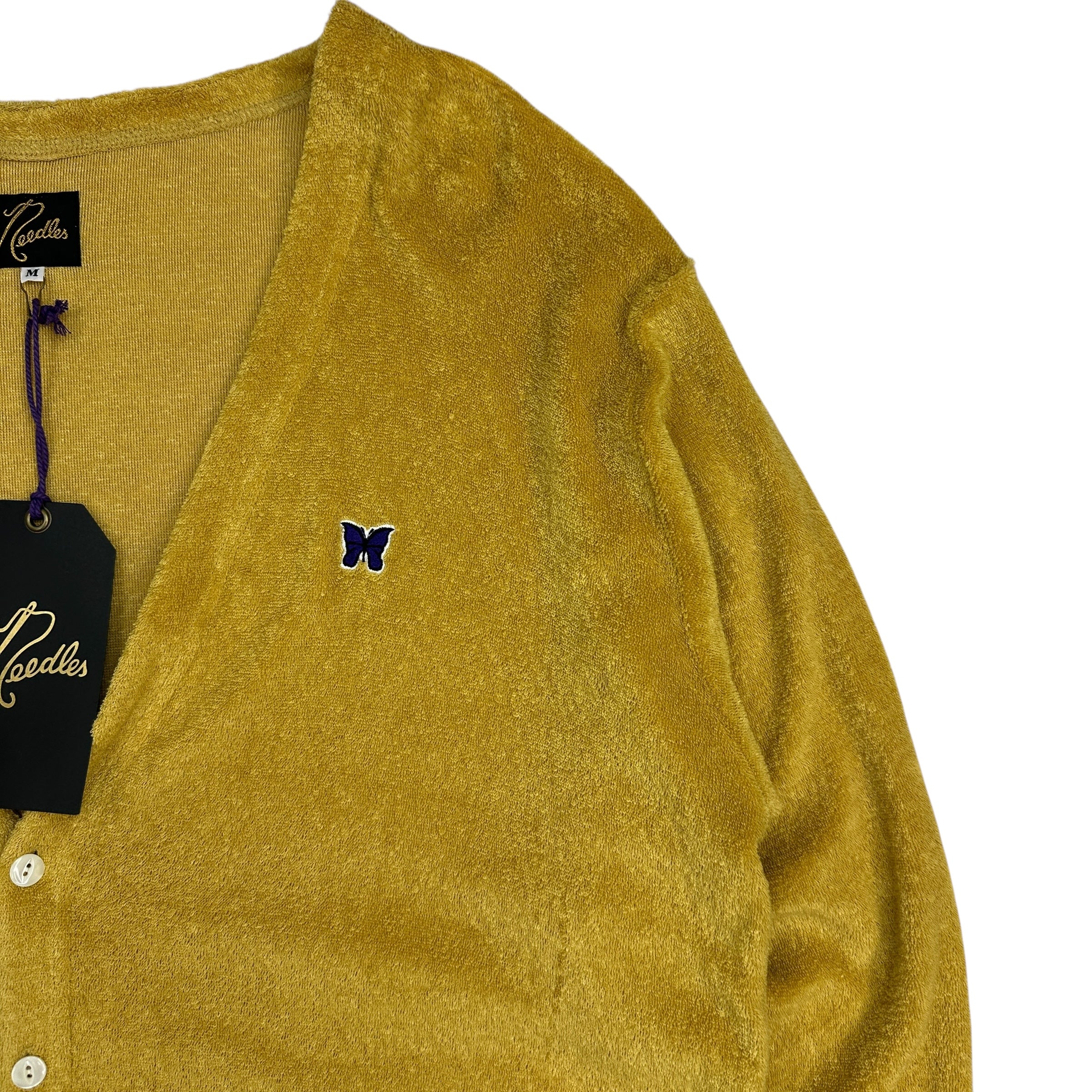 Needles Terry Cardigan Yellow