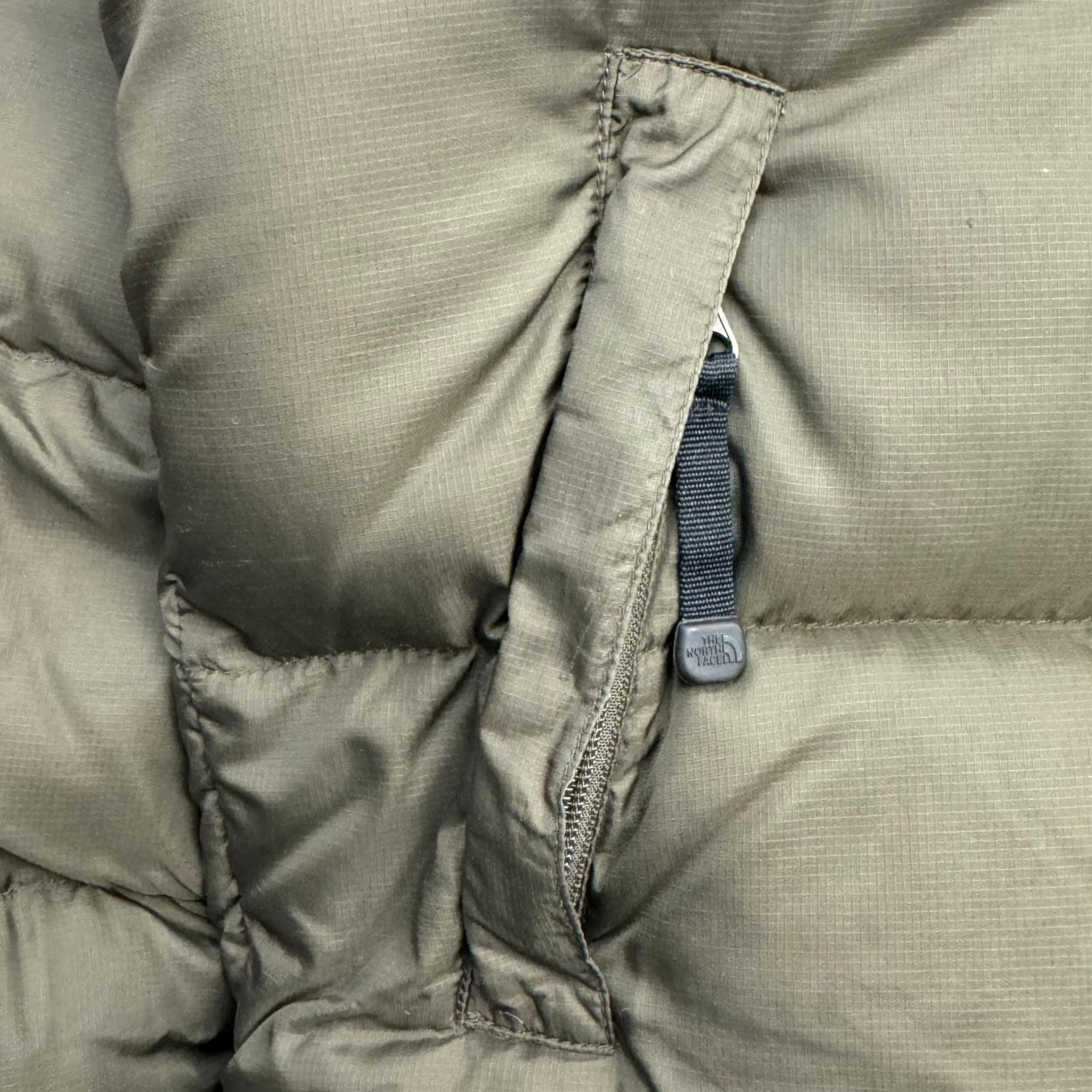 The North Face 700 Puffer Jacket Olive Sheen