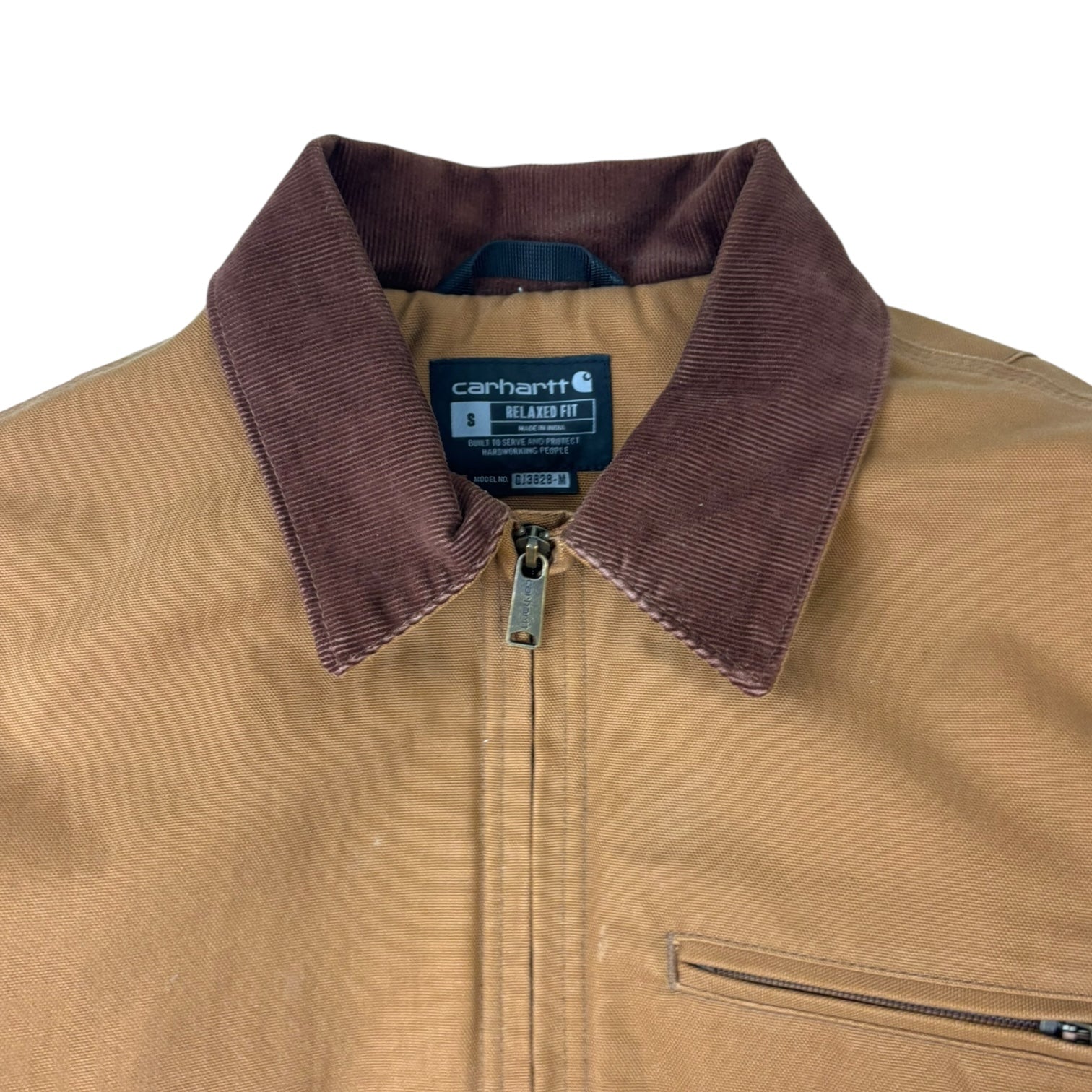 Vintage Carhartt Relaxed Fit Detroit Jacket Tan