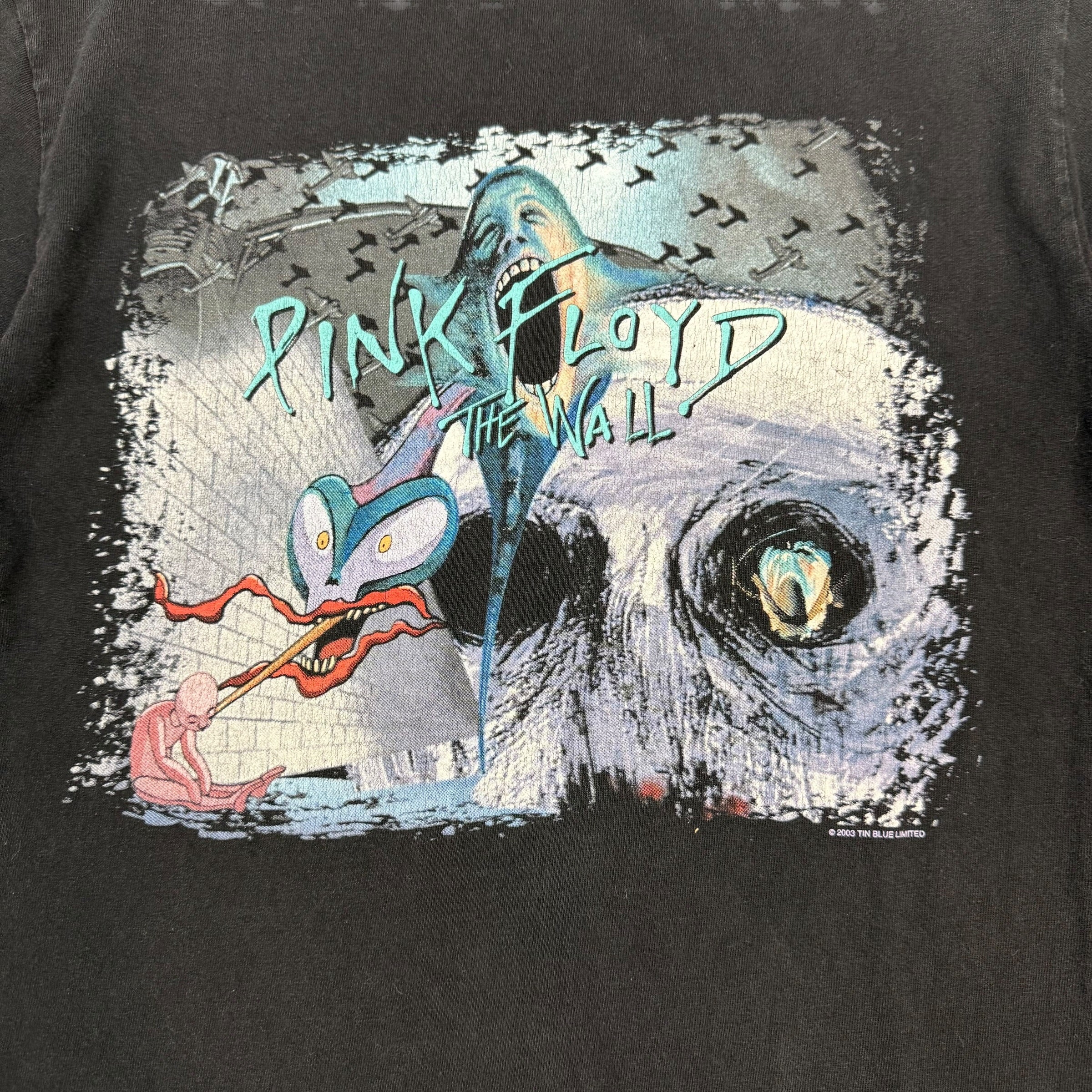 2003 Pink Floyd The Wall Tee Black