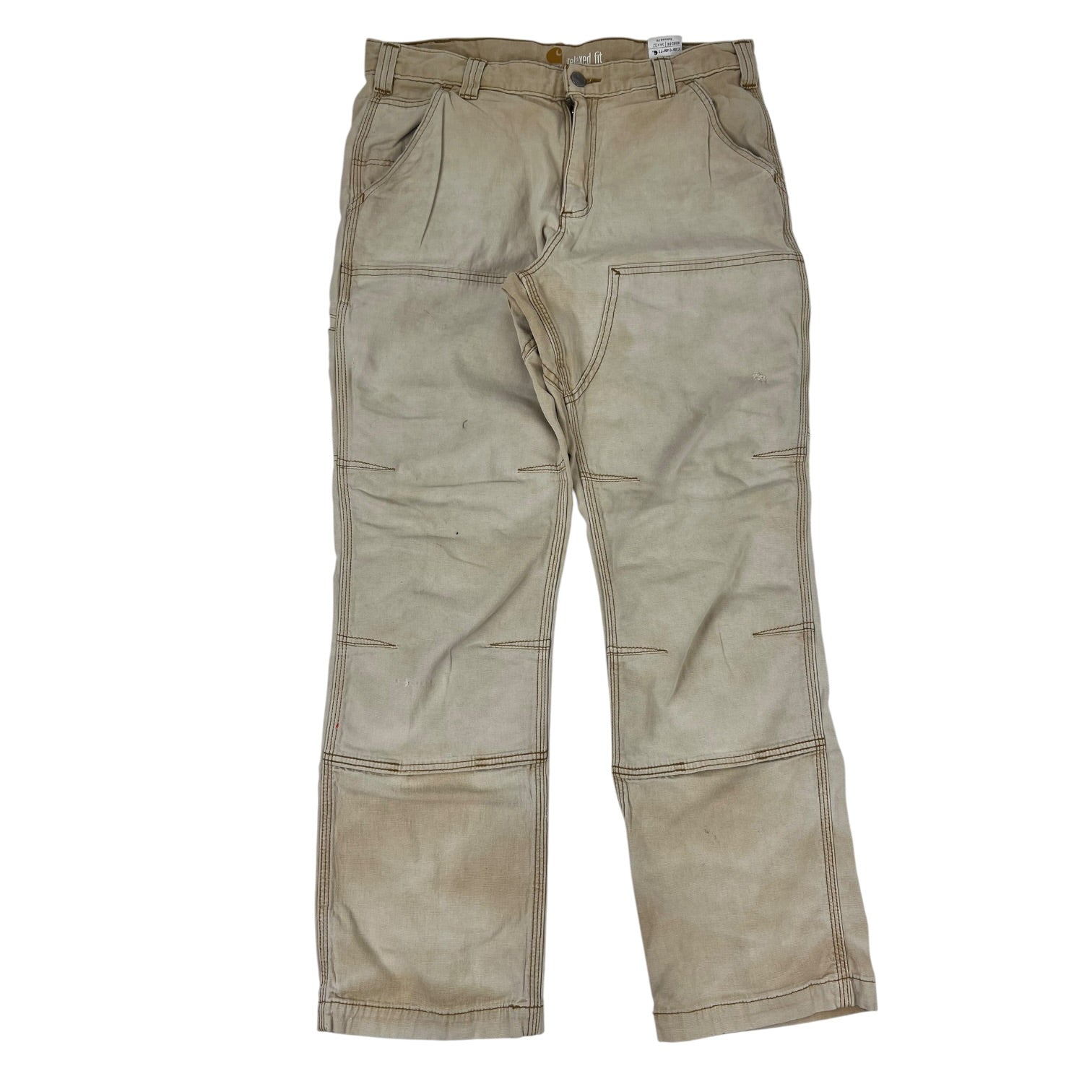 Carhartt Tan Double Knee Utility Pants