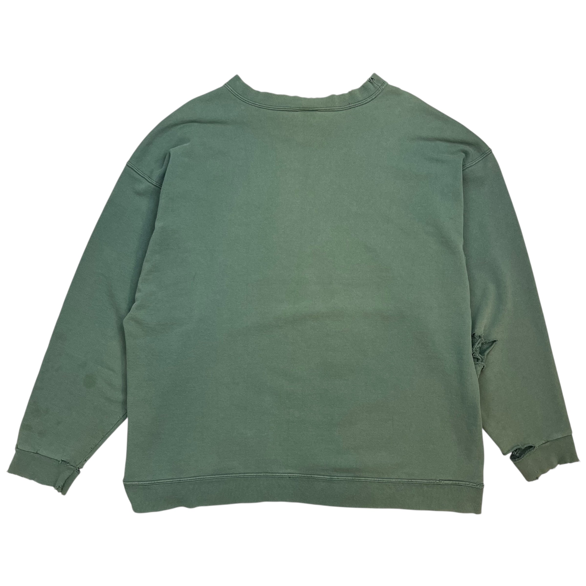 Vintage Thrashed Nike Crewneck Green