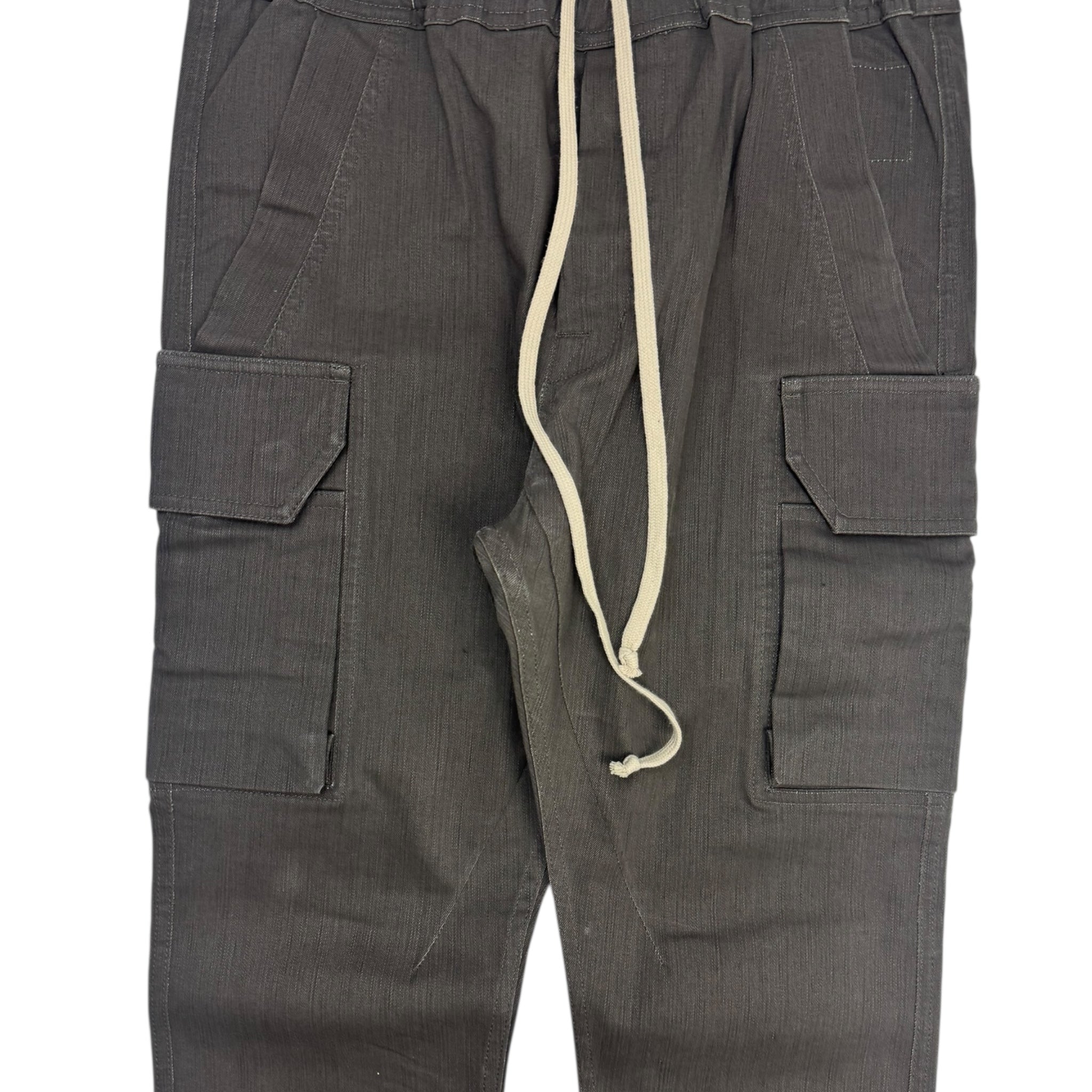 Rick Owens Mastodon Mega Cargo Pants Dark Dust