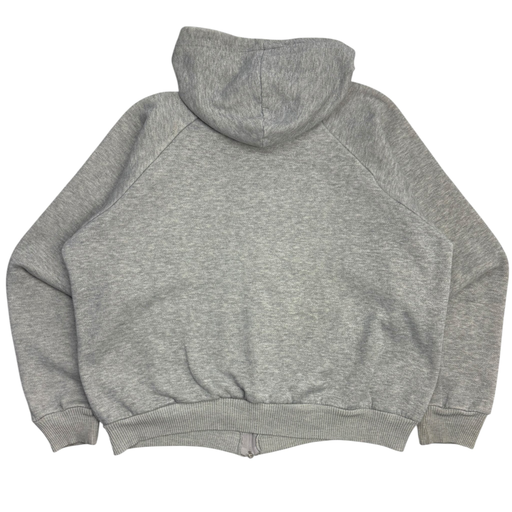 Vintage 80s Thermal Lined Hoodie Grey