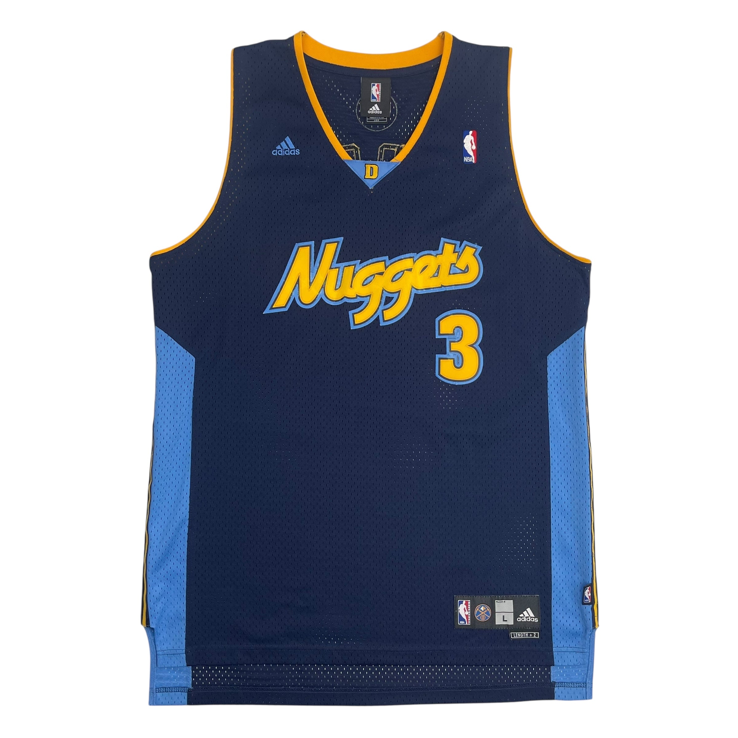 2006-07 Denver Nuggets Allen Iverson Adidas Jersey