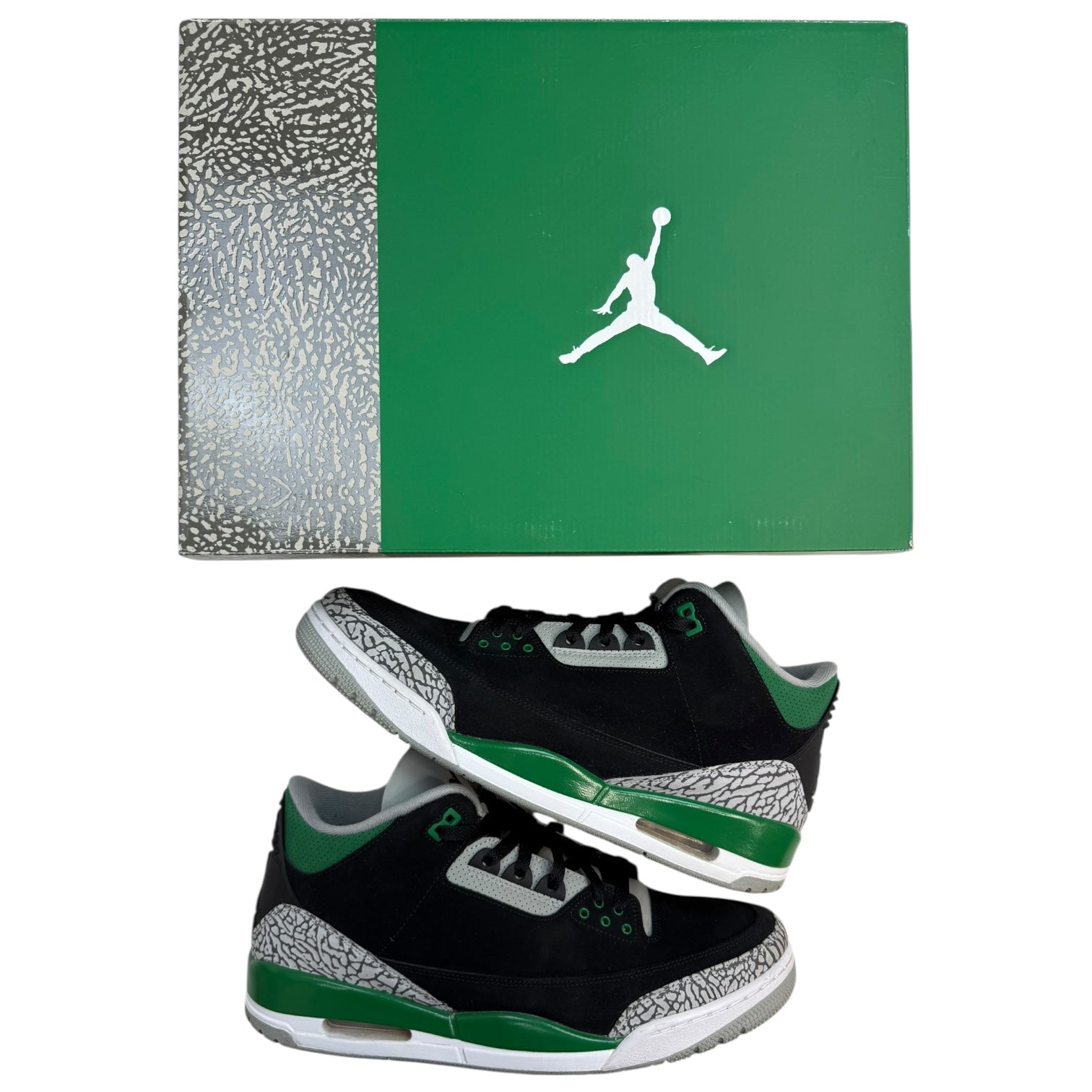 Jordan 3 Retro Pine Green (Used)