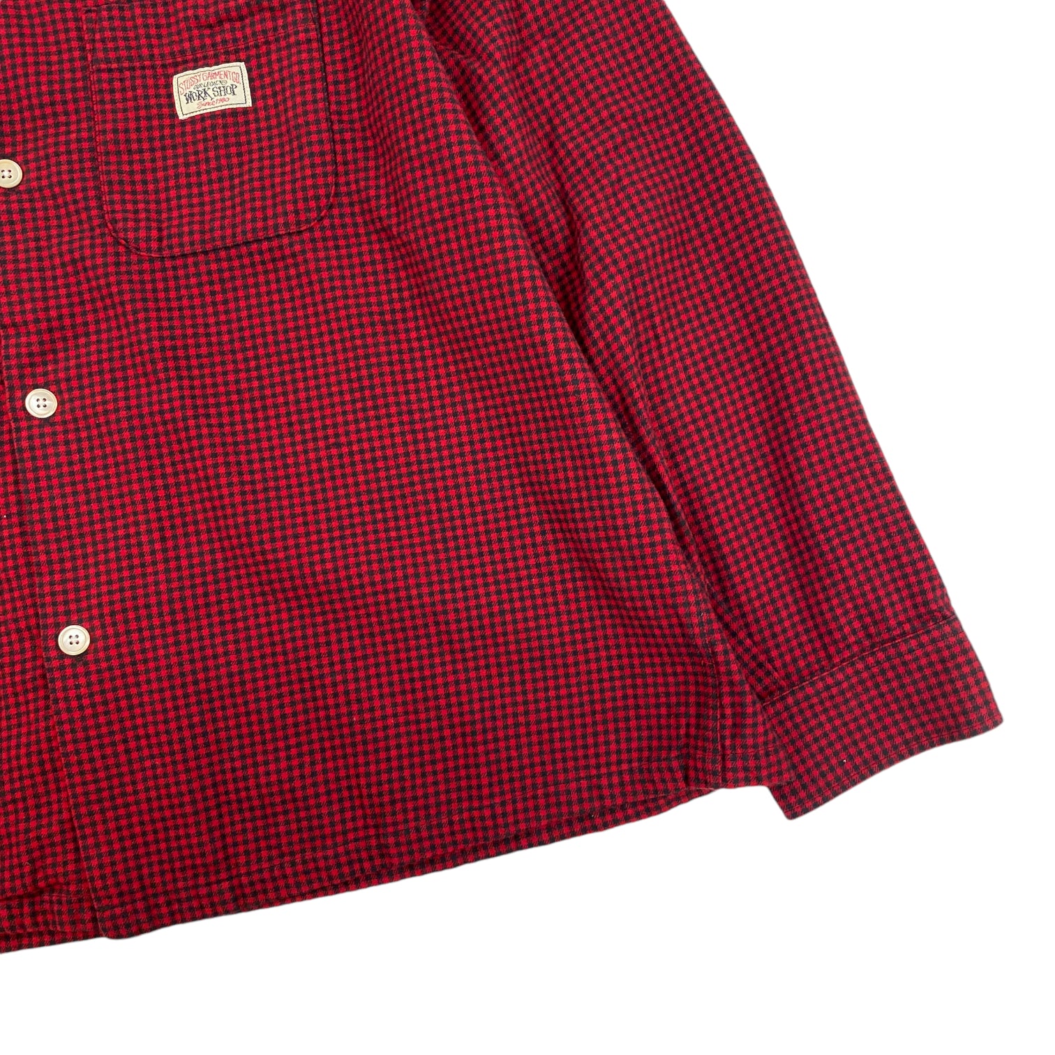 Stüssy x Our Legacy Workshop Heusen Shirt Gingham Flannel