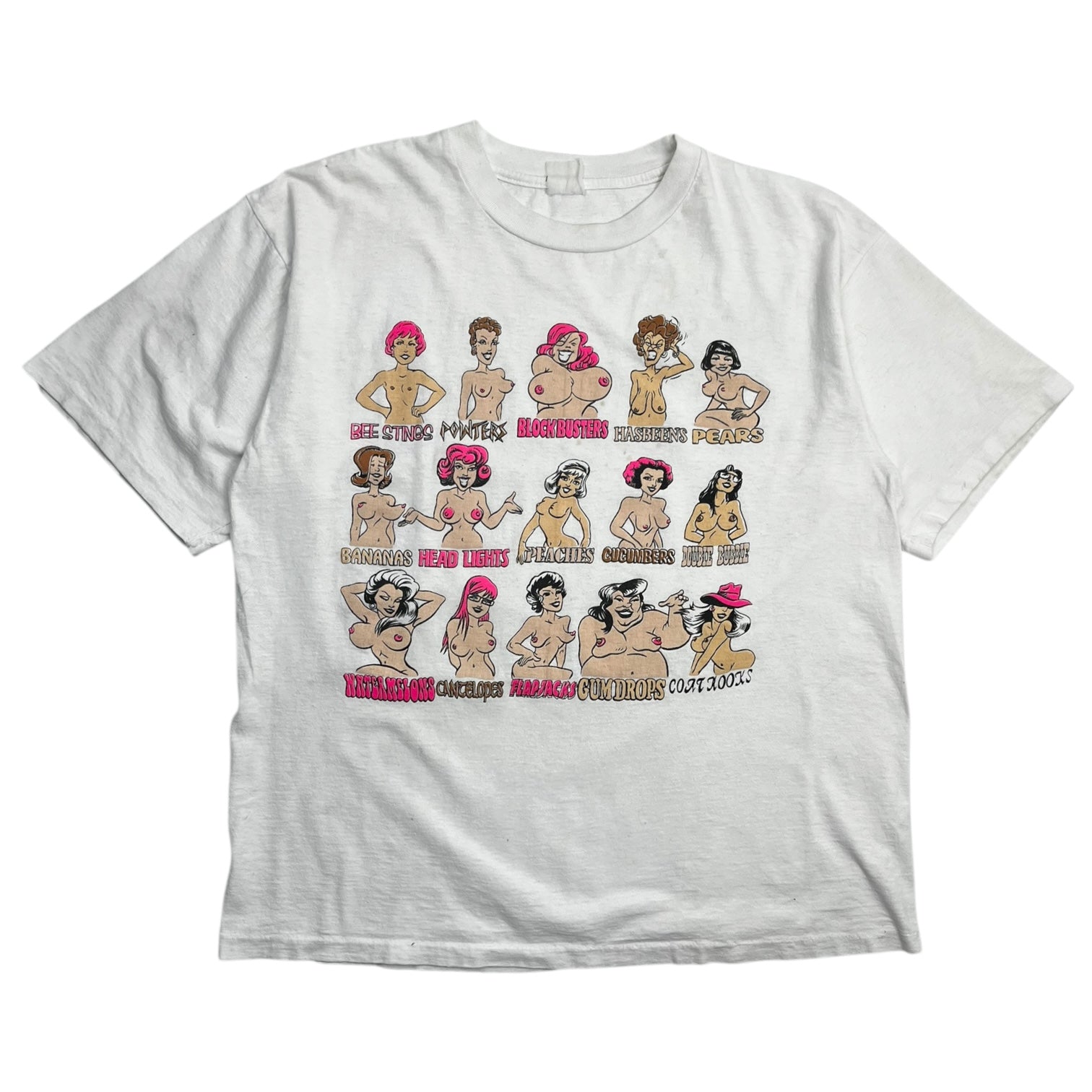Vintage "All Shapes And Sizes" T-Shirt