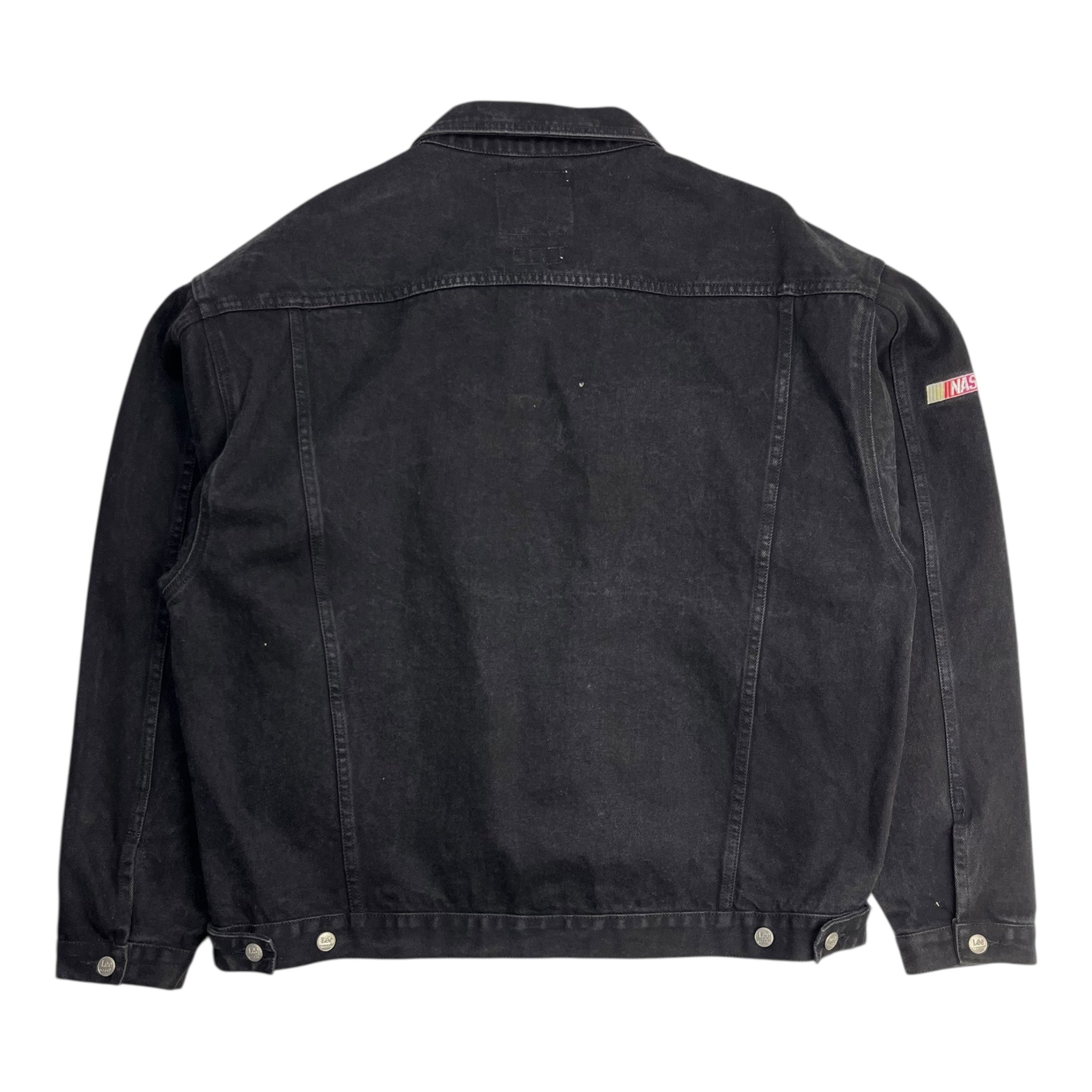 Vintage Jeff Gordon Nascar Black Denim Jacket
