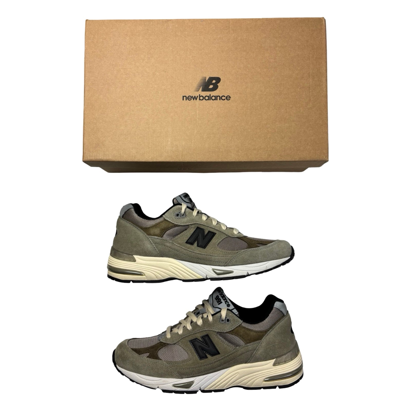 New Balance X JJJound 991 Grey Olive (Used)