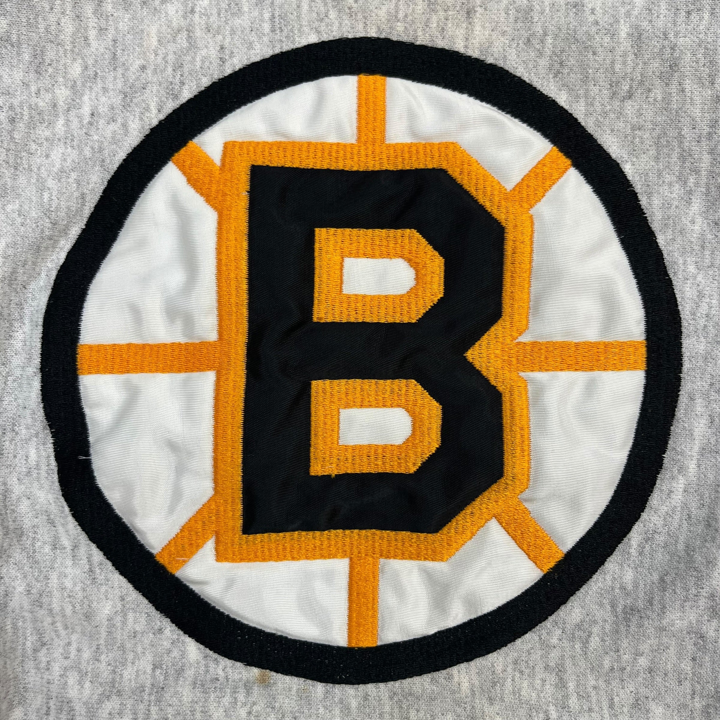 Vintage Boston Bruins Crewneck Grey