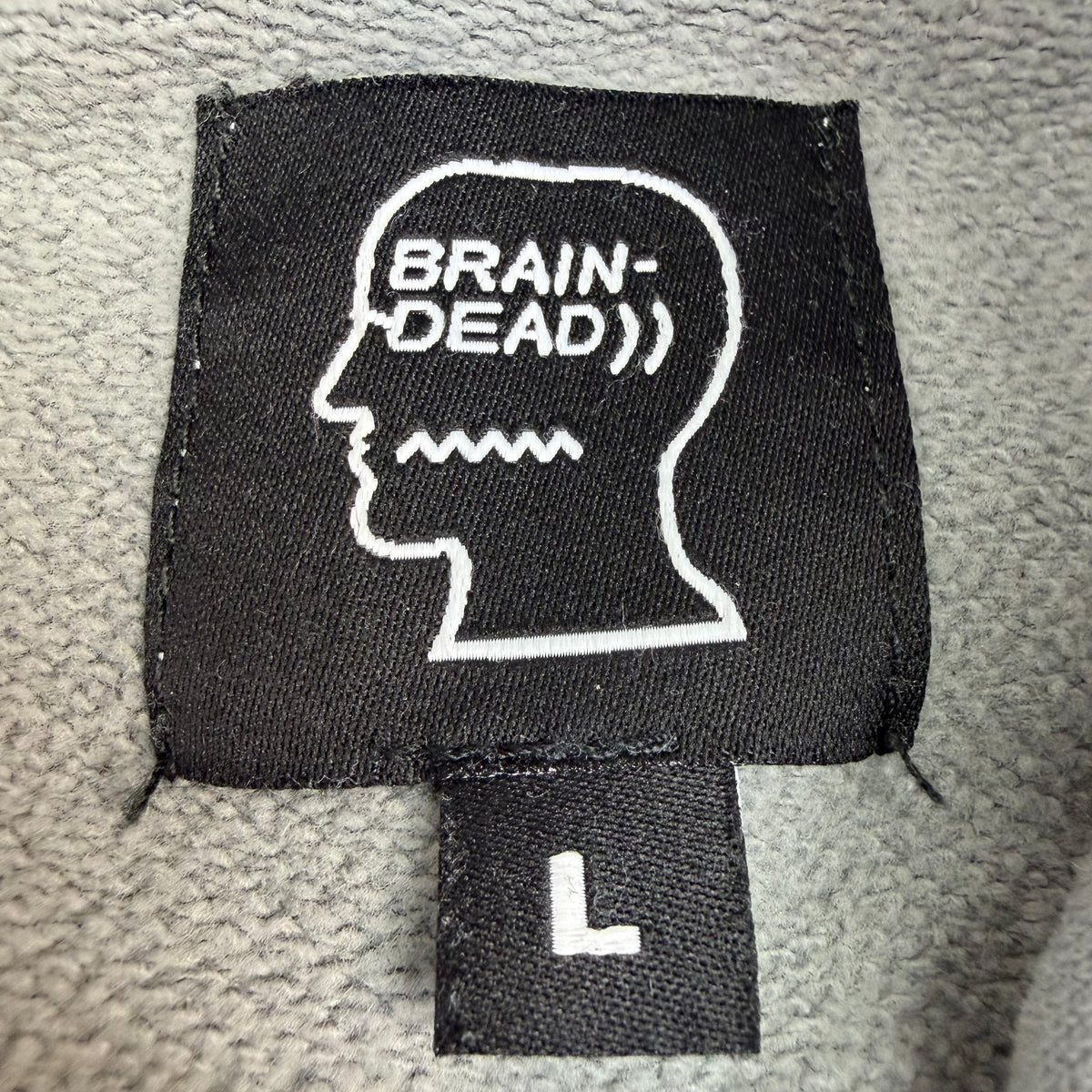 Brain Dead Will Sweeney Wizard Hoodie Grey