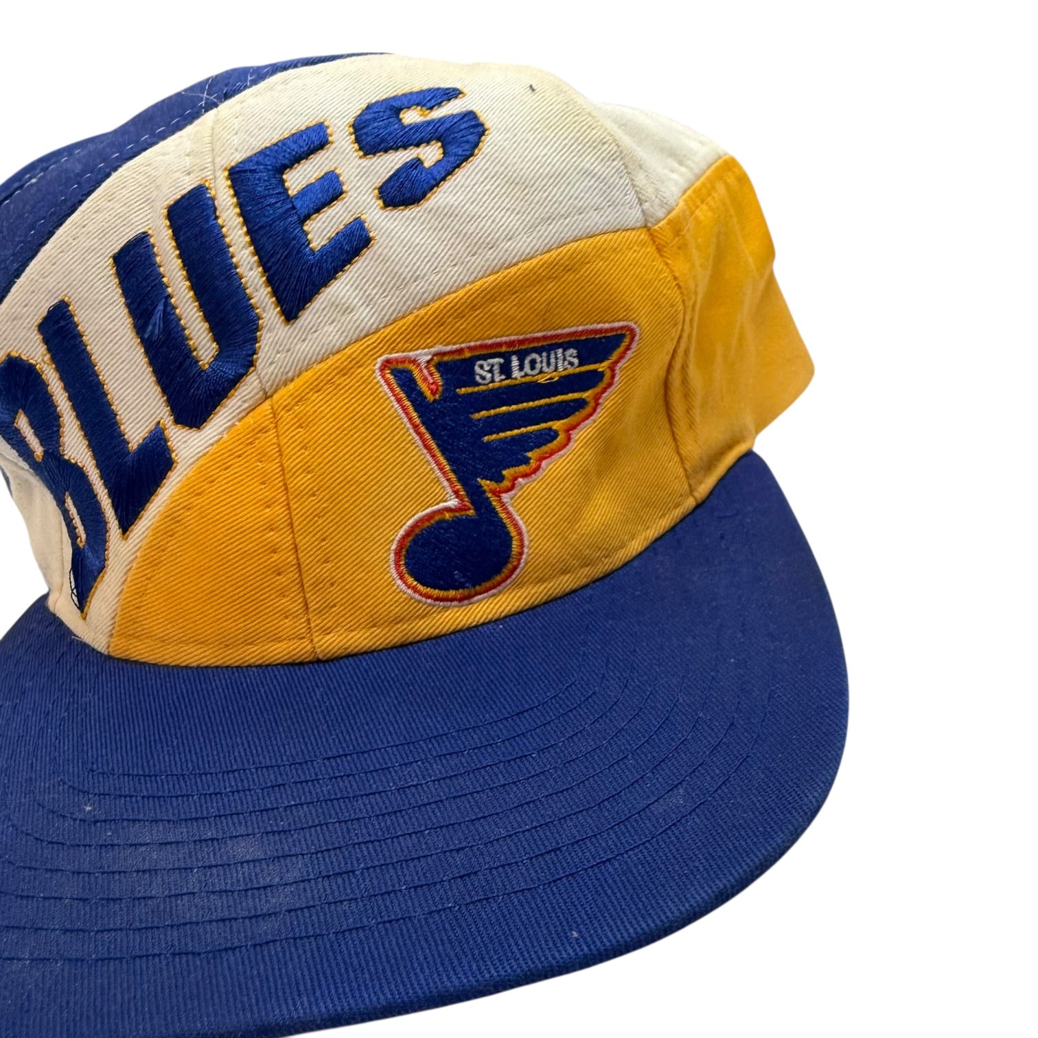 Vintage NHL St Louis Blues Hat Yellow/Blue