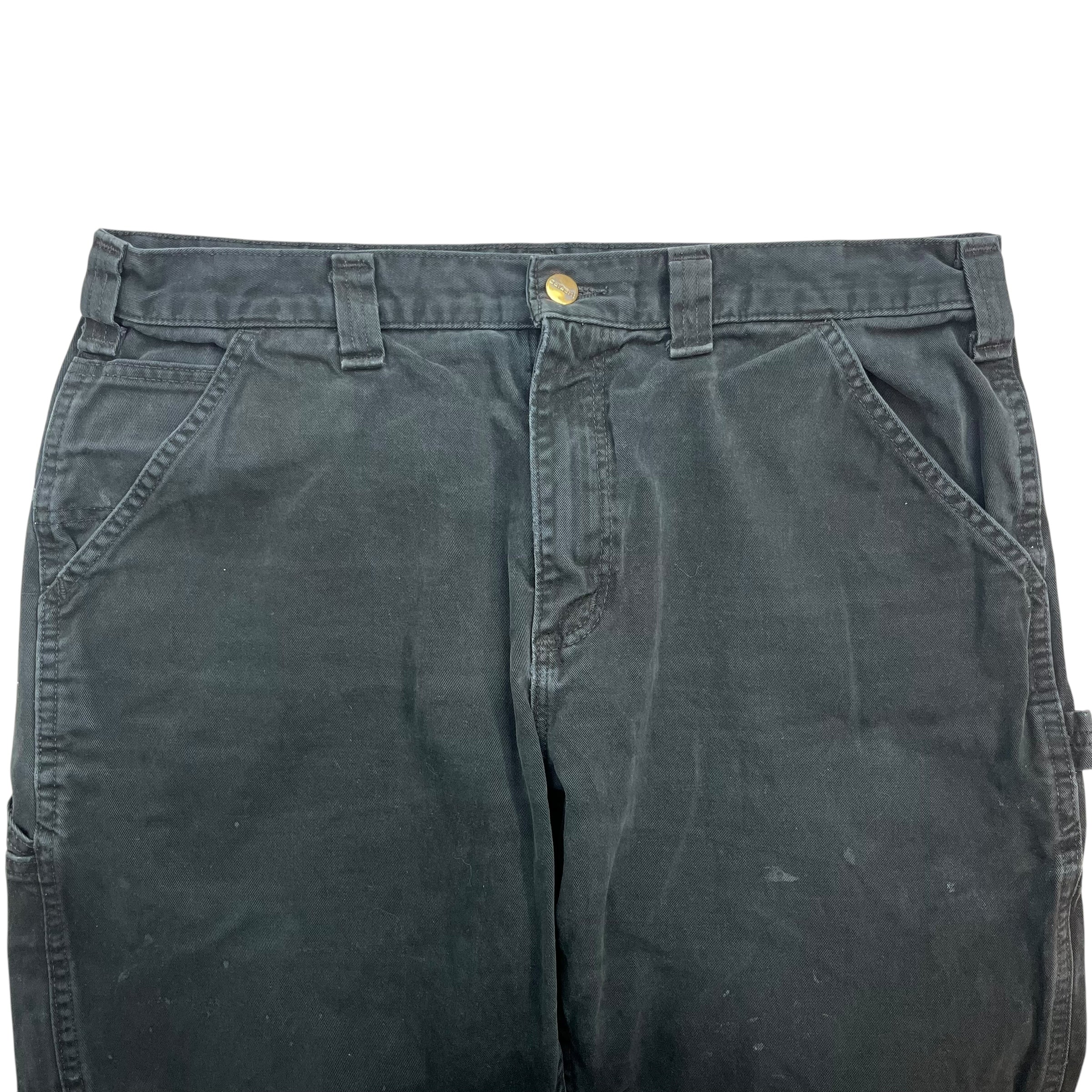 Carhartt Men's 104941 Loose Fit Utility Jean, Darkstone, 26W