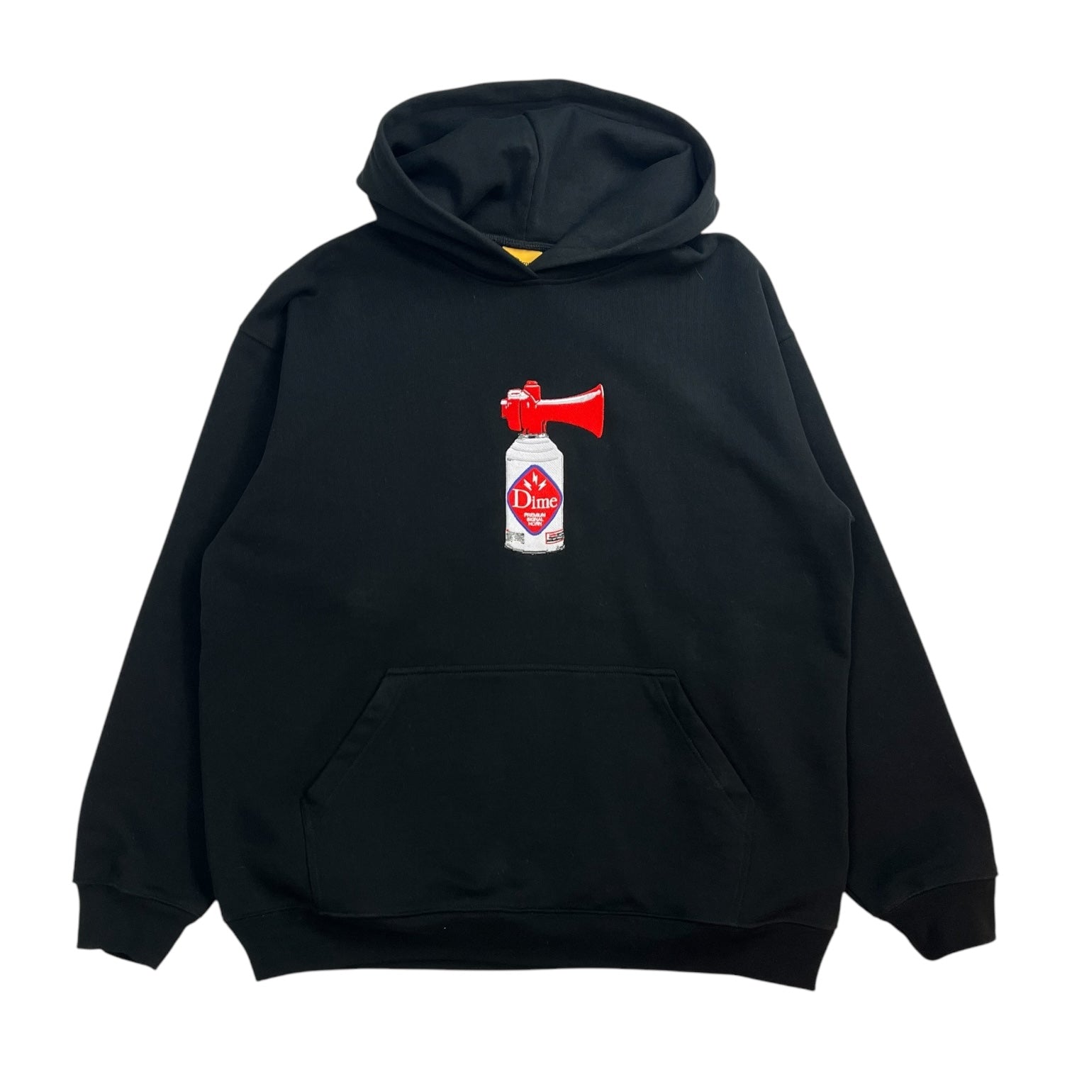 Dime Airhorn Hoodie Black