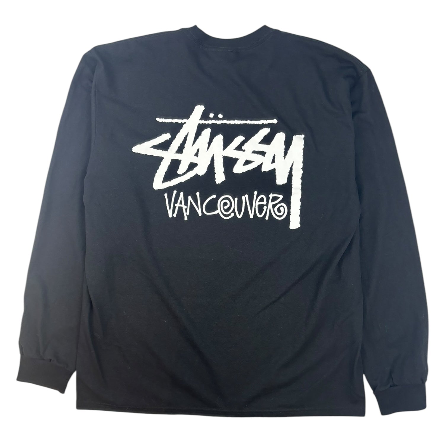 Stussy Vancouver Chapter LS T-Shirt Black