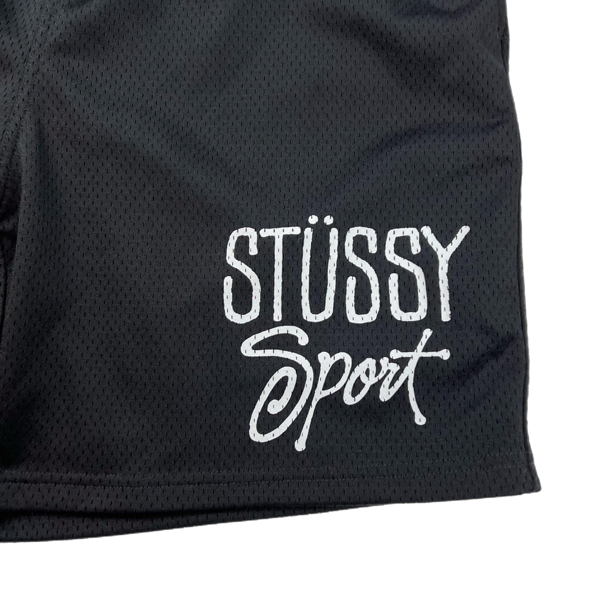 Stussy Sport Mesh Shorts Black