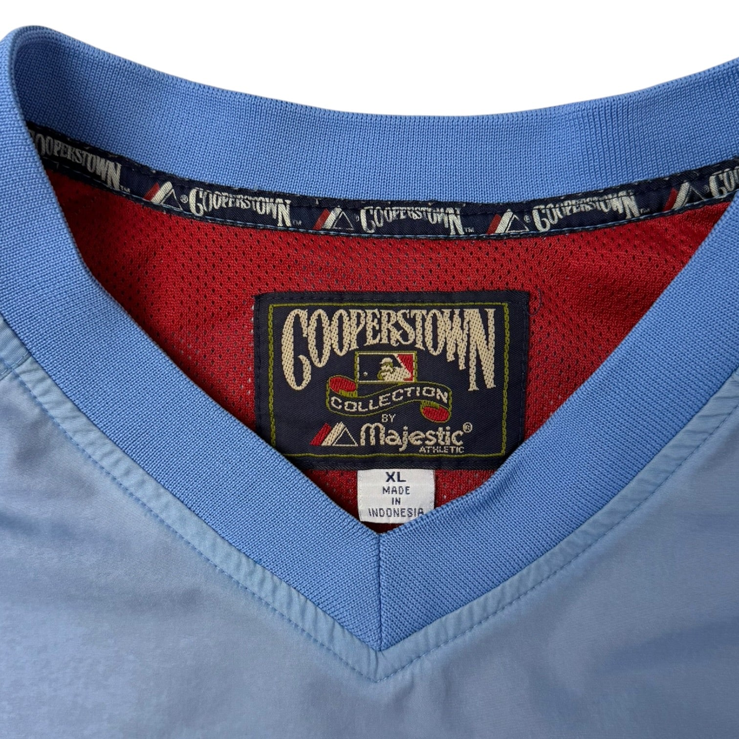 Vintage Chicago Cubs Warm Up Jacket Blue/Red
