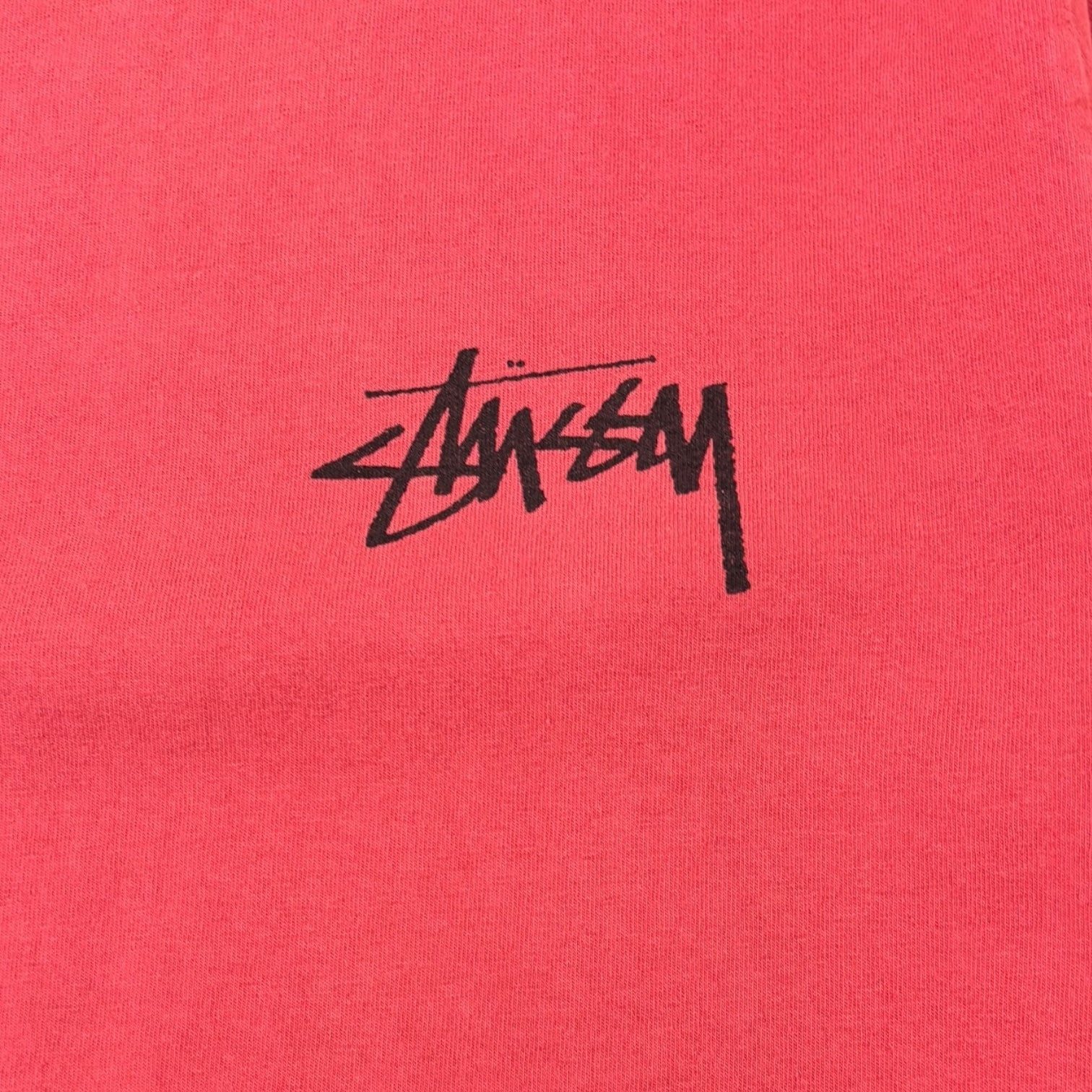 Stussy Dog Collage T-Shirt Red