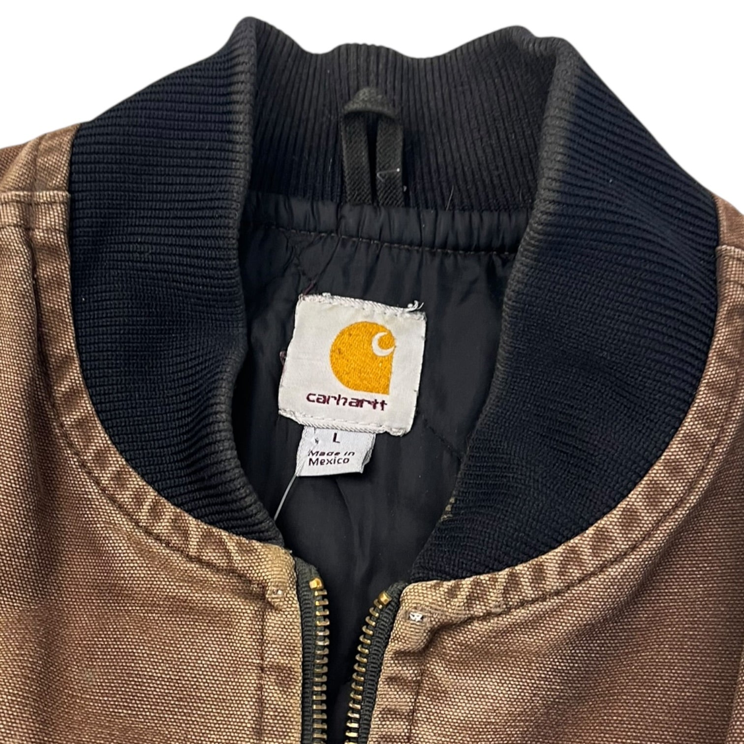 Vintage Carhartt Vest Washed Brown