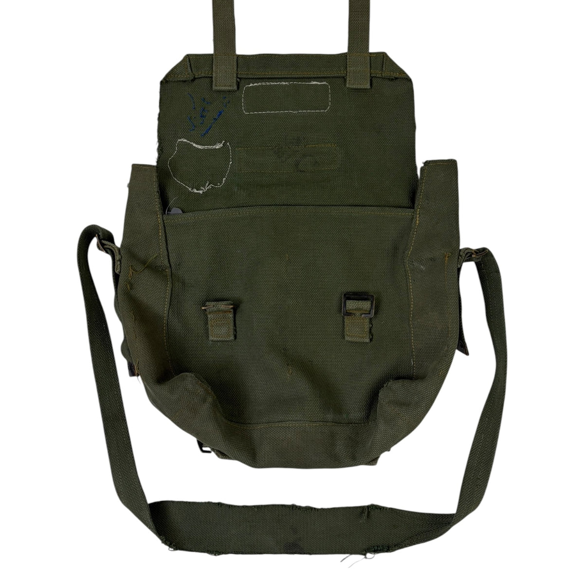 Vintage Military Messenger Bag Green