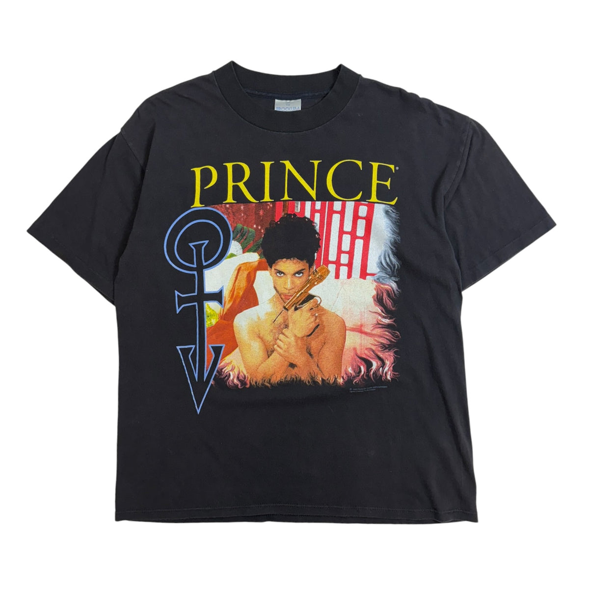 Vintage 1992 Prince Diamonds and Pearls Tour T-shirt Black