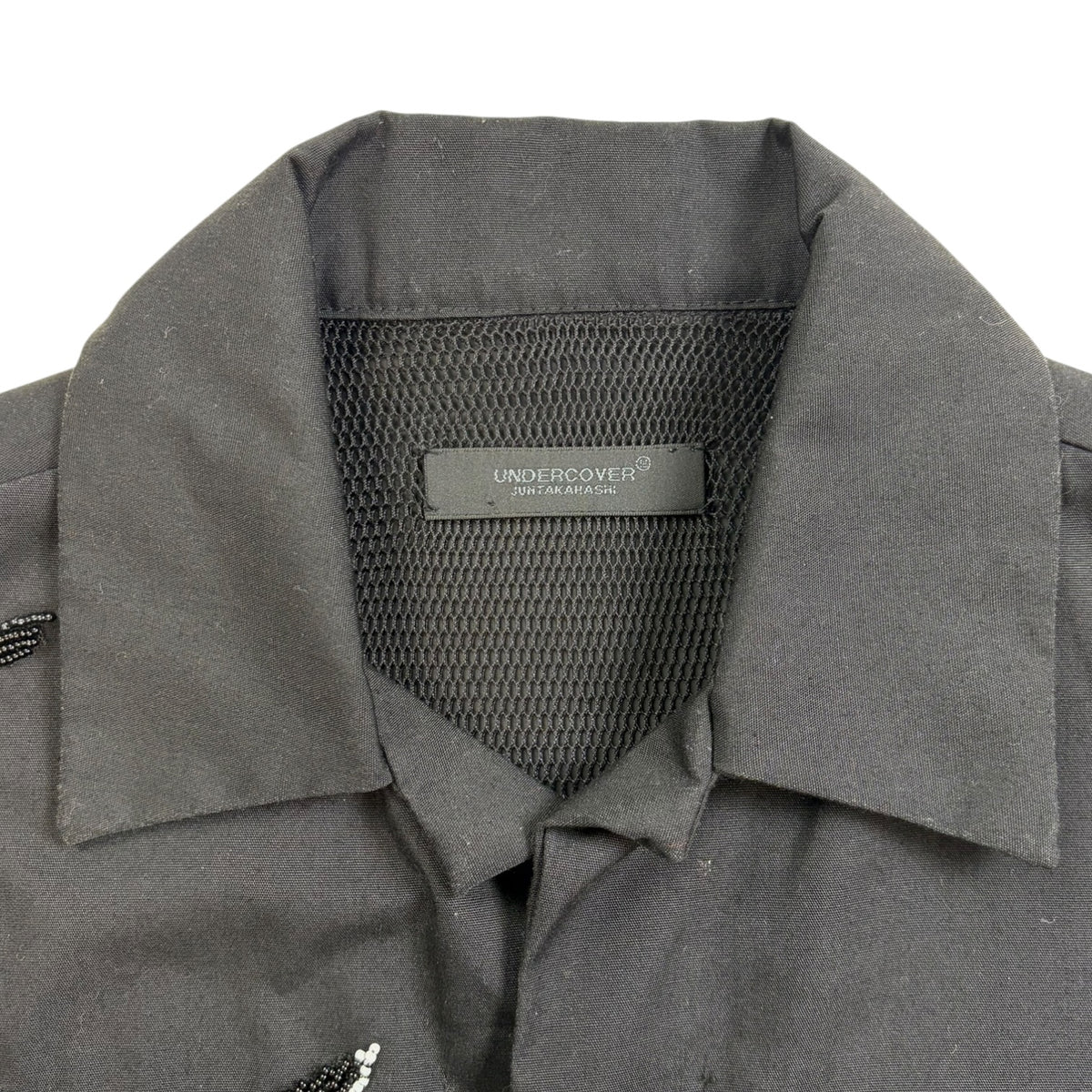 Undercover SS20 Nosferatu Button-Up Shirt Black