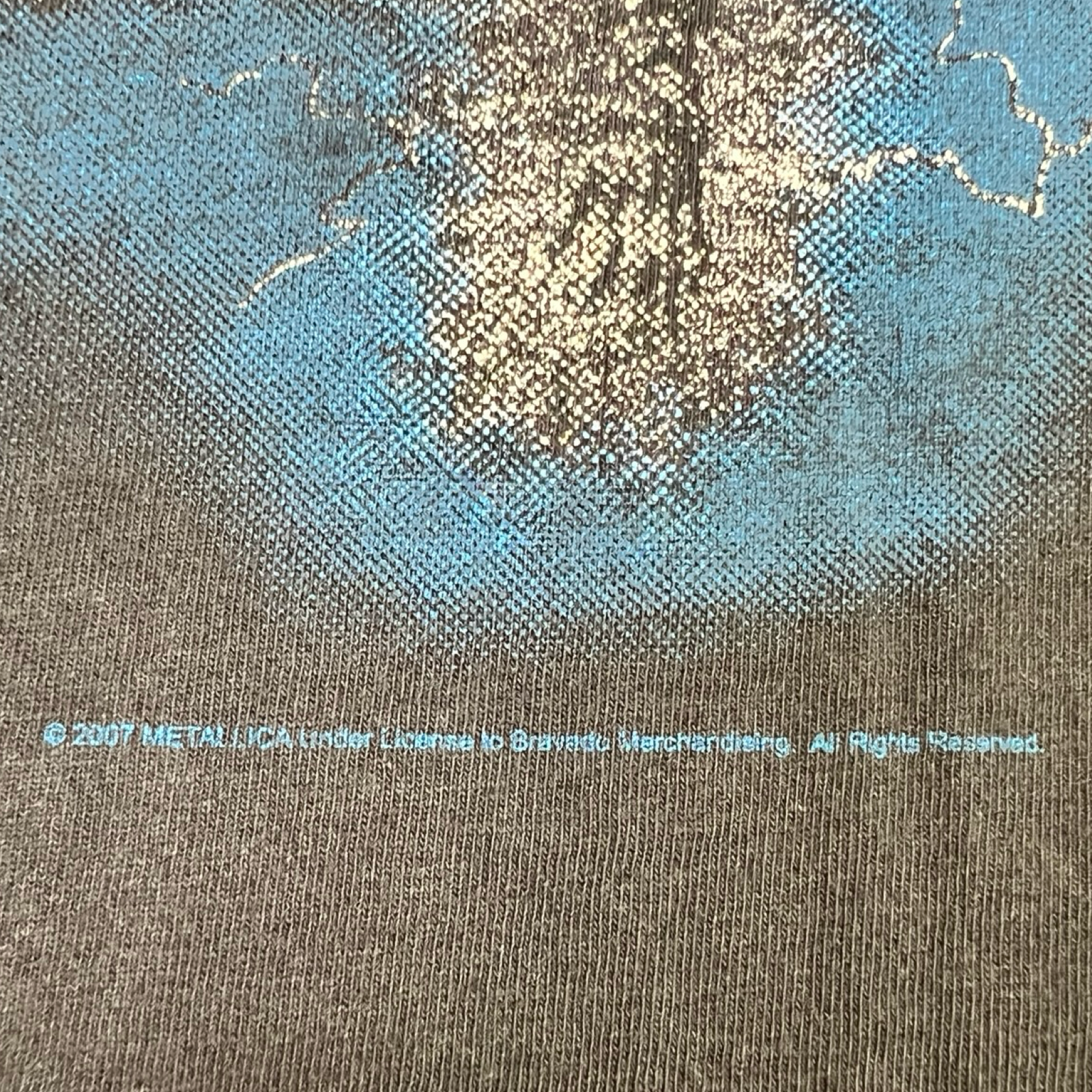 Vintage 2007 Metallica debut album Kill Em All T-Shirt Black