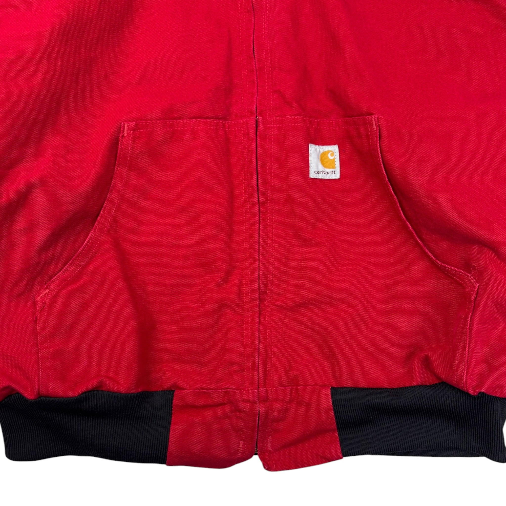Vintage Carhartt Thermal Lined Active Jacket Red Hot