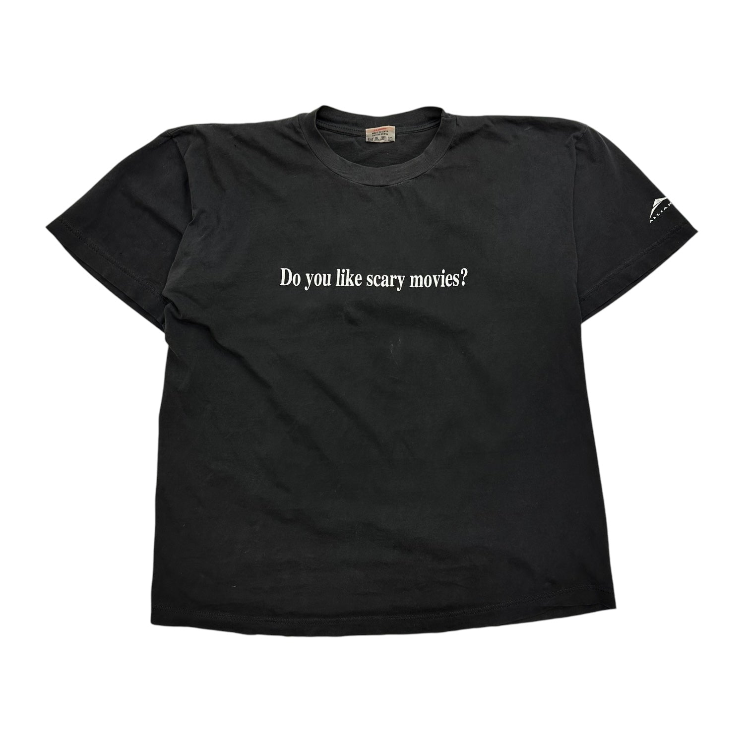 Vintage Scream ‘Do You Like Scary Movies?’ Tee Black