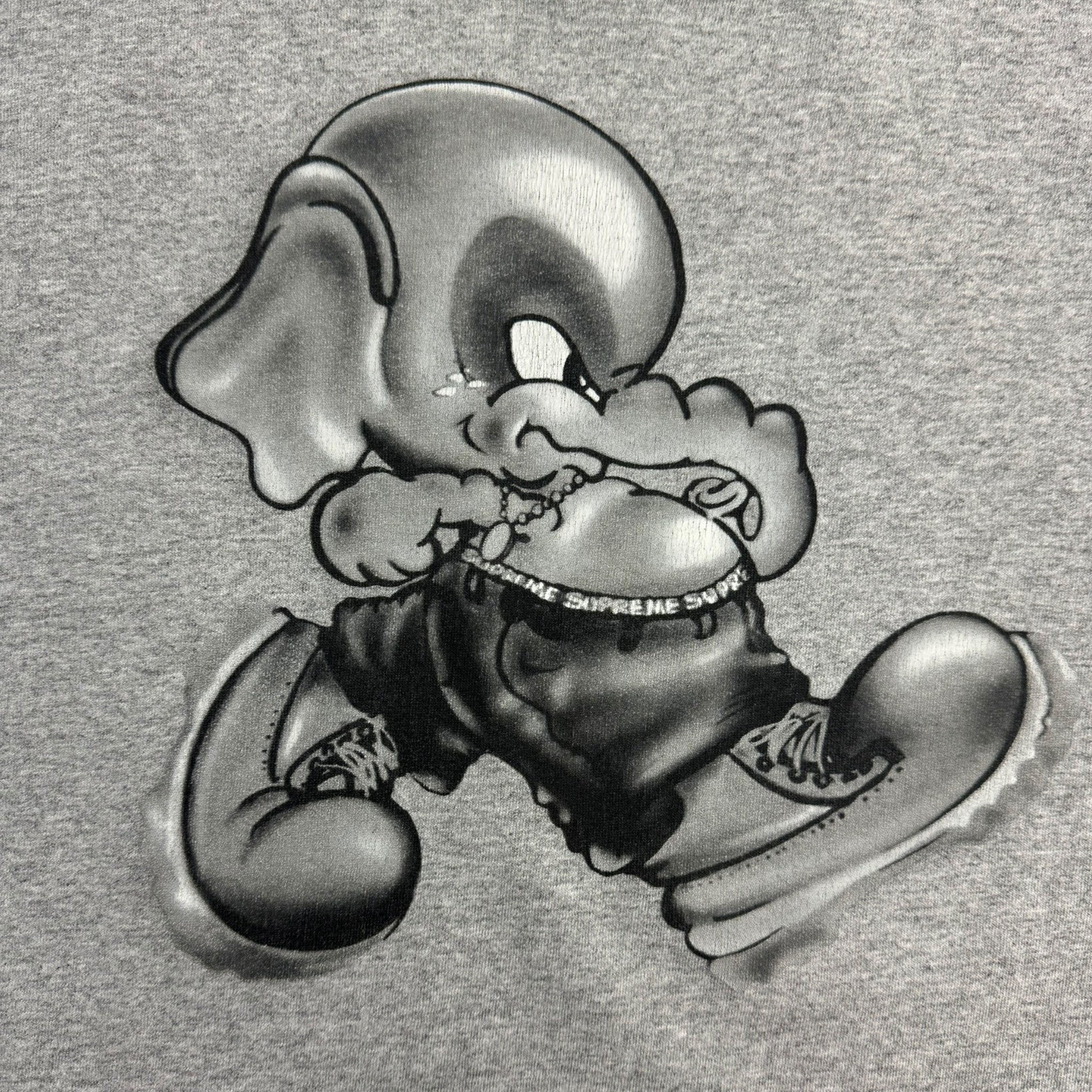 Supreme Elephant Tee Heather Grey