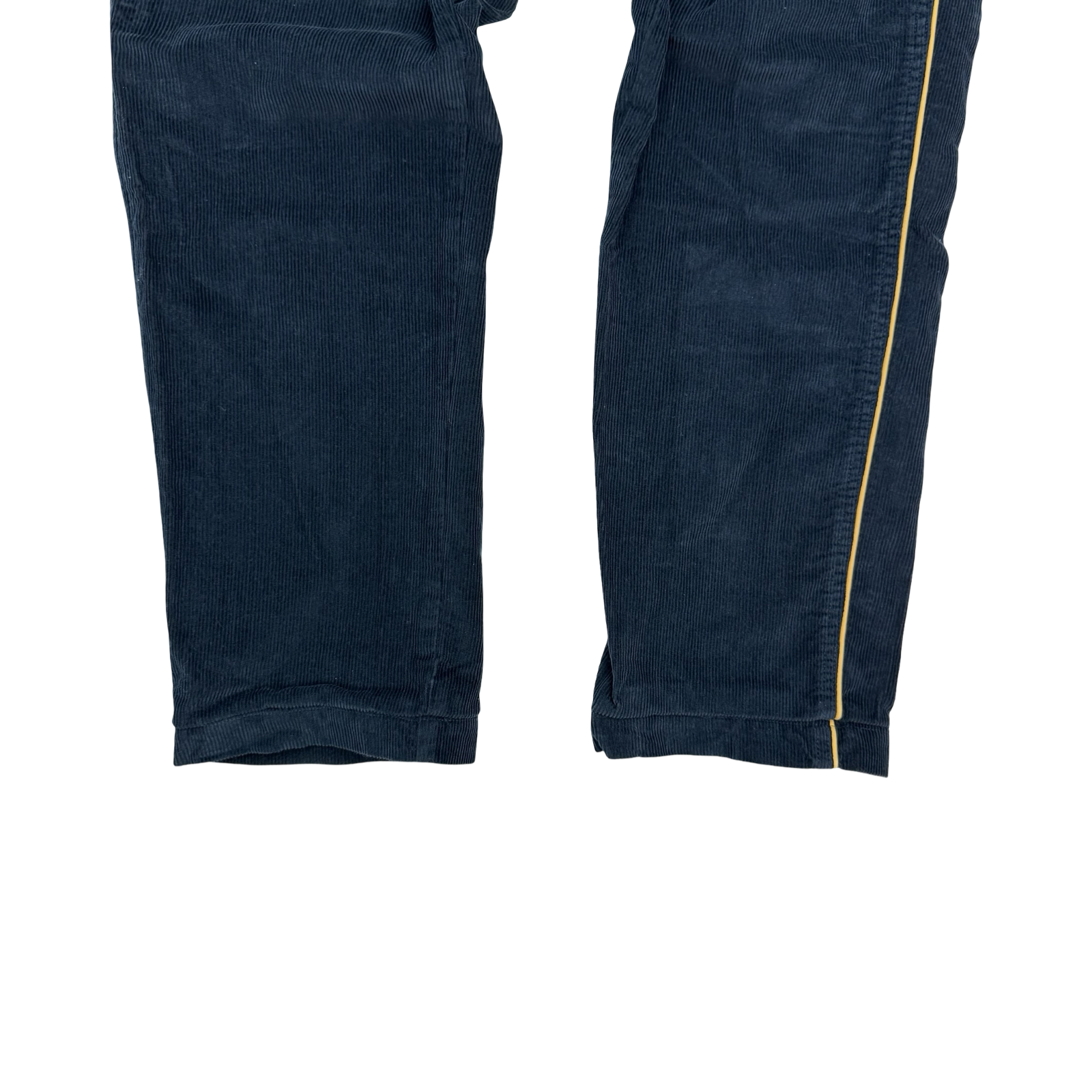 (W) Vintage Stussy Side Piping Cord Pants Navy Blue