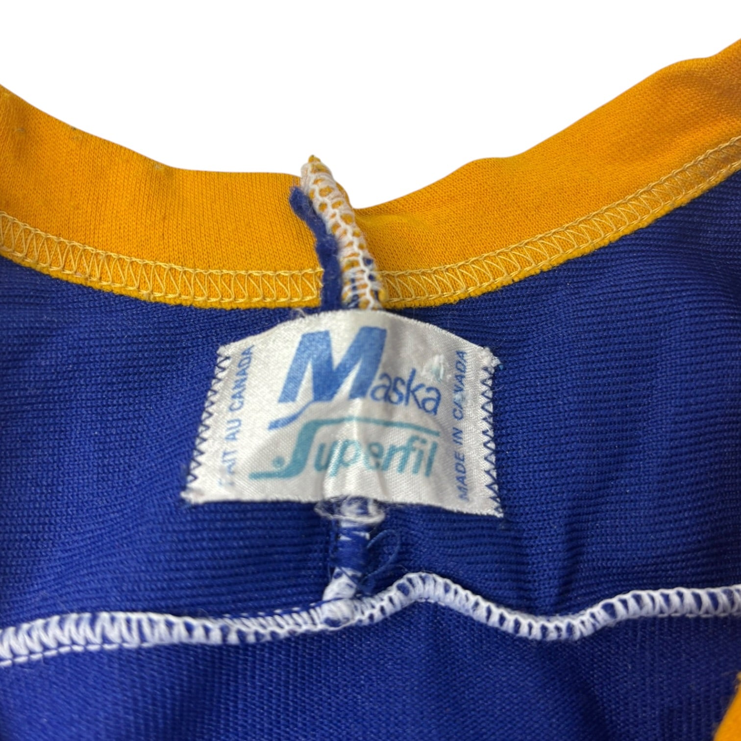 1991-92 Buffalo Sabres Maska NHL Home Jersey