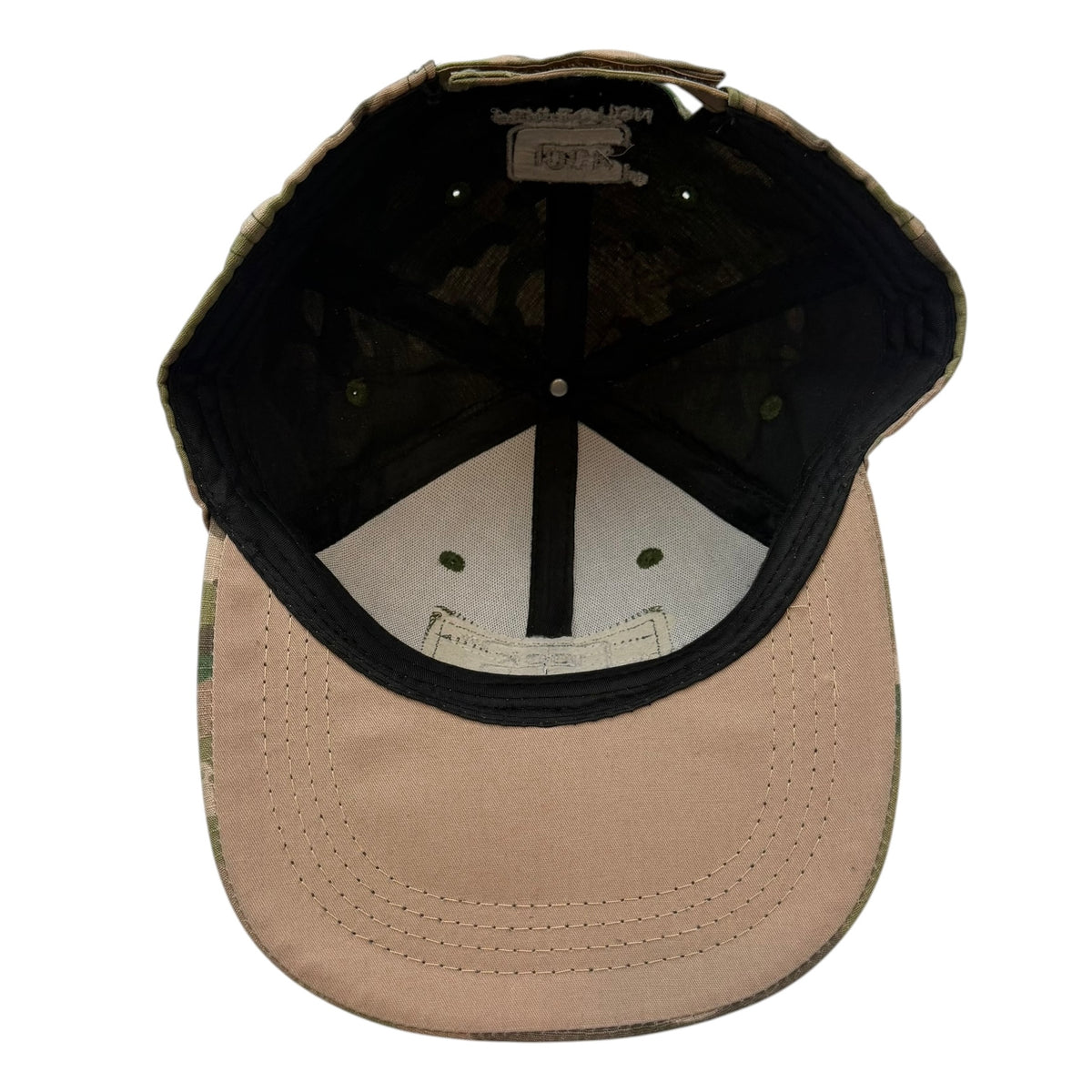 Vintage Glock Perfection Flag Patch Strapback Cap Camo