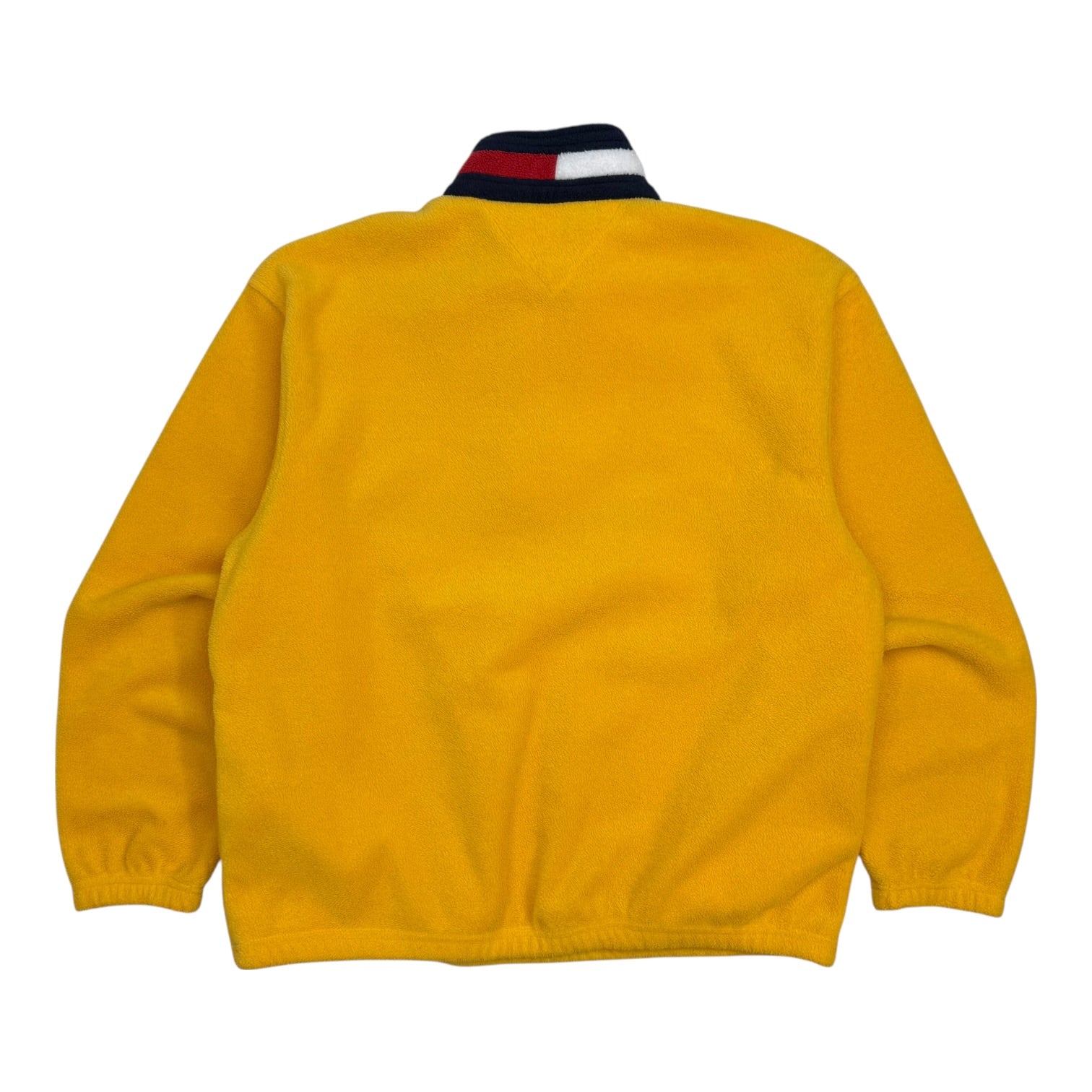 Vintage Tommy Hilfiger Fleece Quarter Zip Yellow