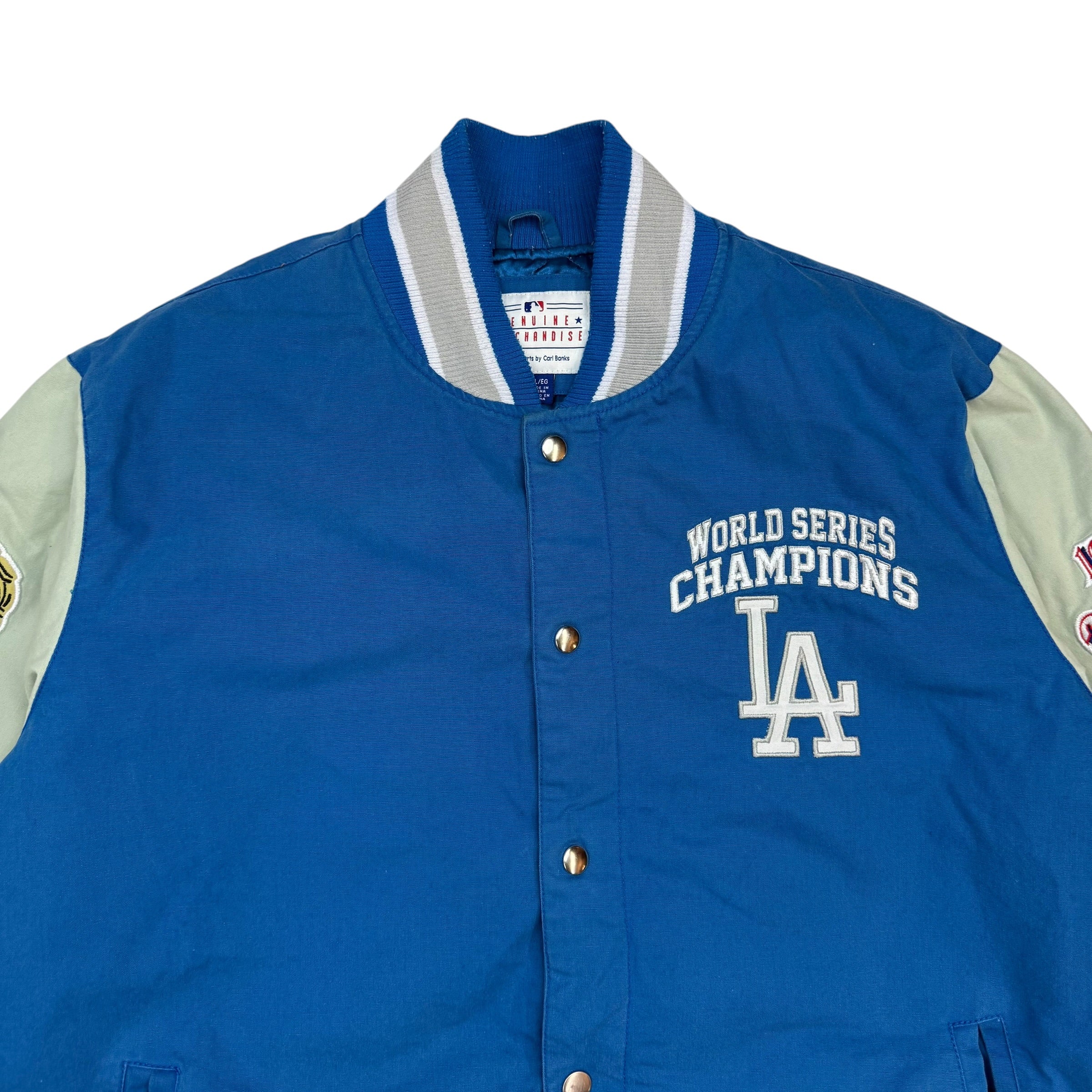 Vintage Los Angeles Dodgers World Series Champions Jacket Blue/White