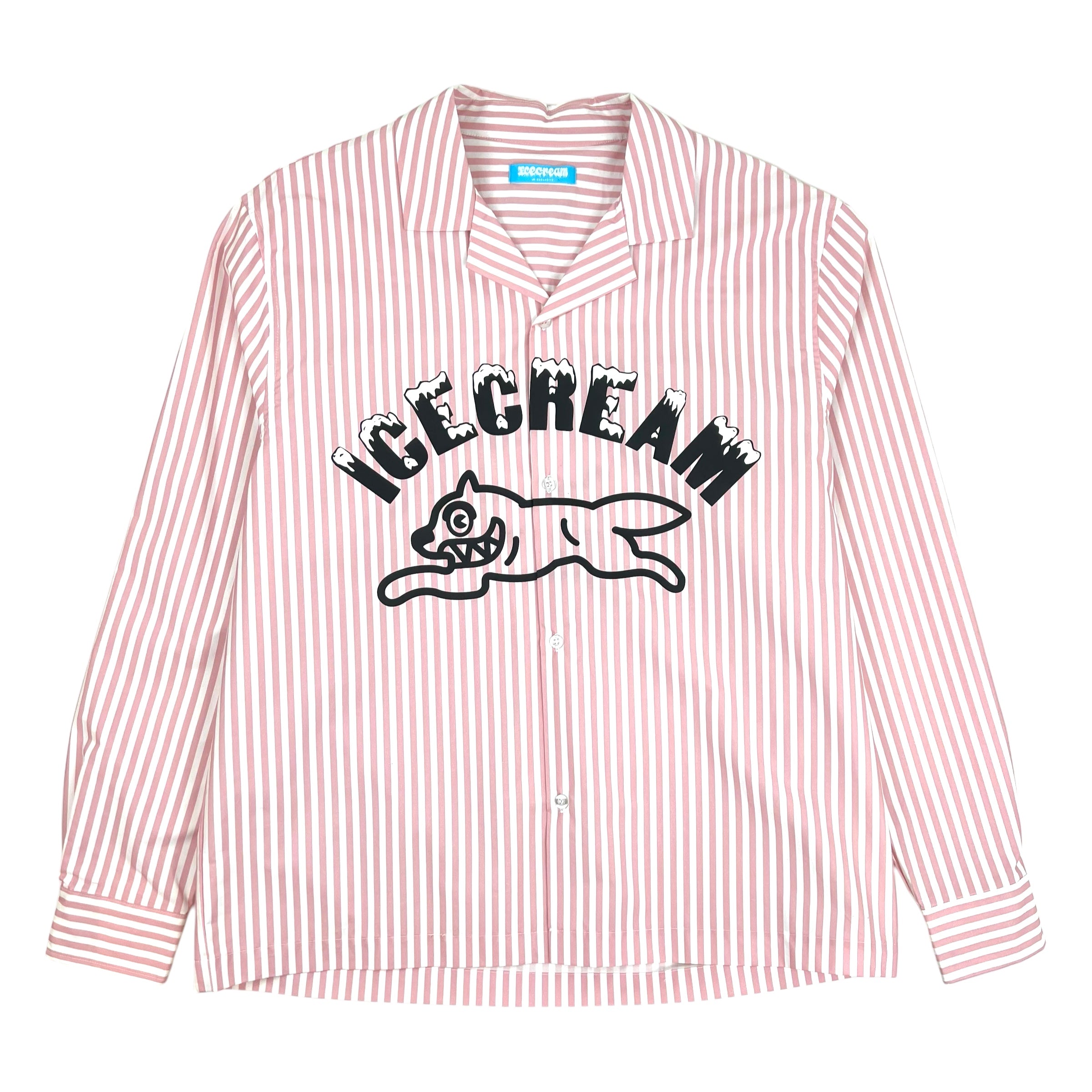 Billionaire Boys Club Icecream Stripe Shirt JP Exclusive Pink