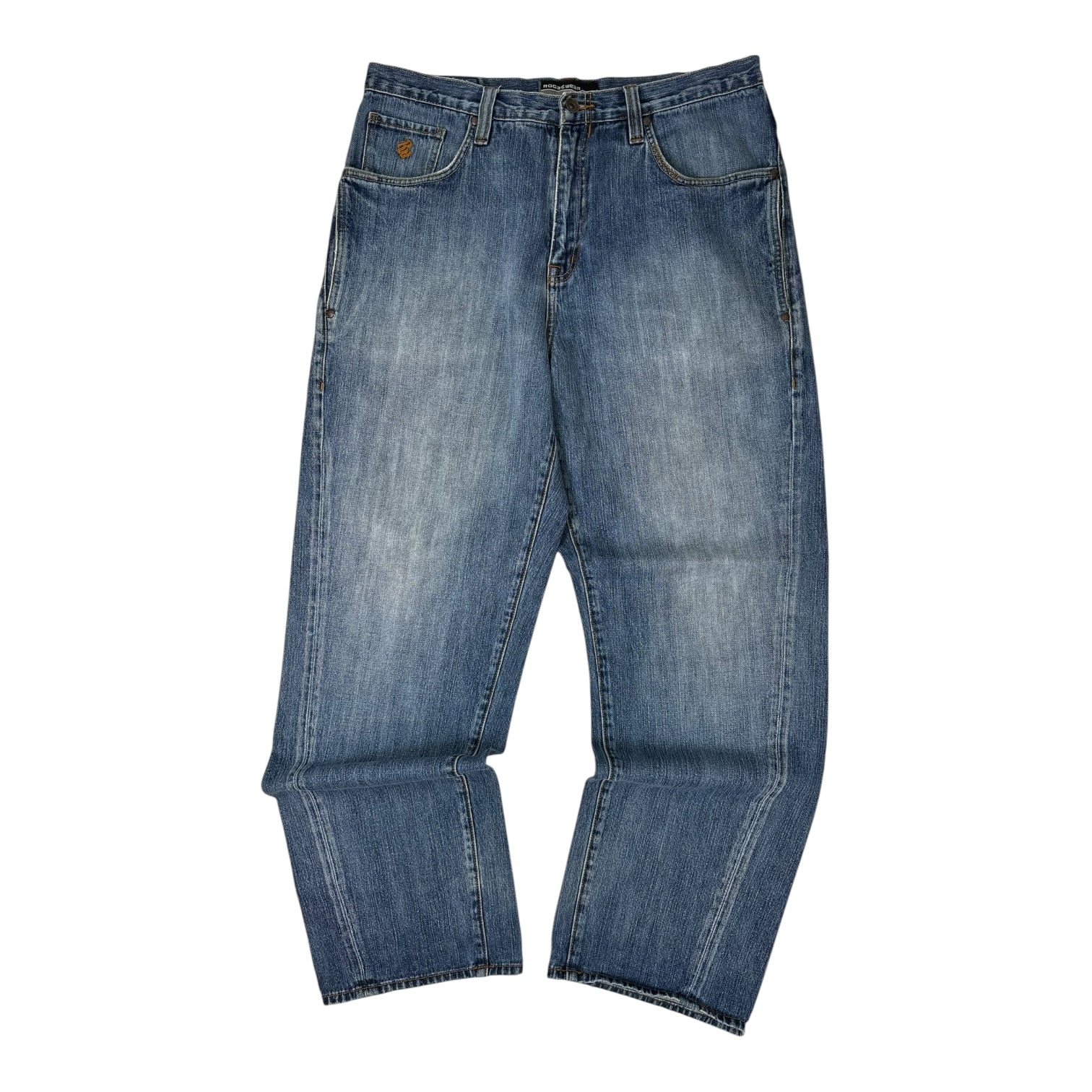 Vintage Y2K Roca Wear Baggy Jeans Medium Wash