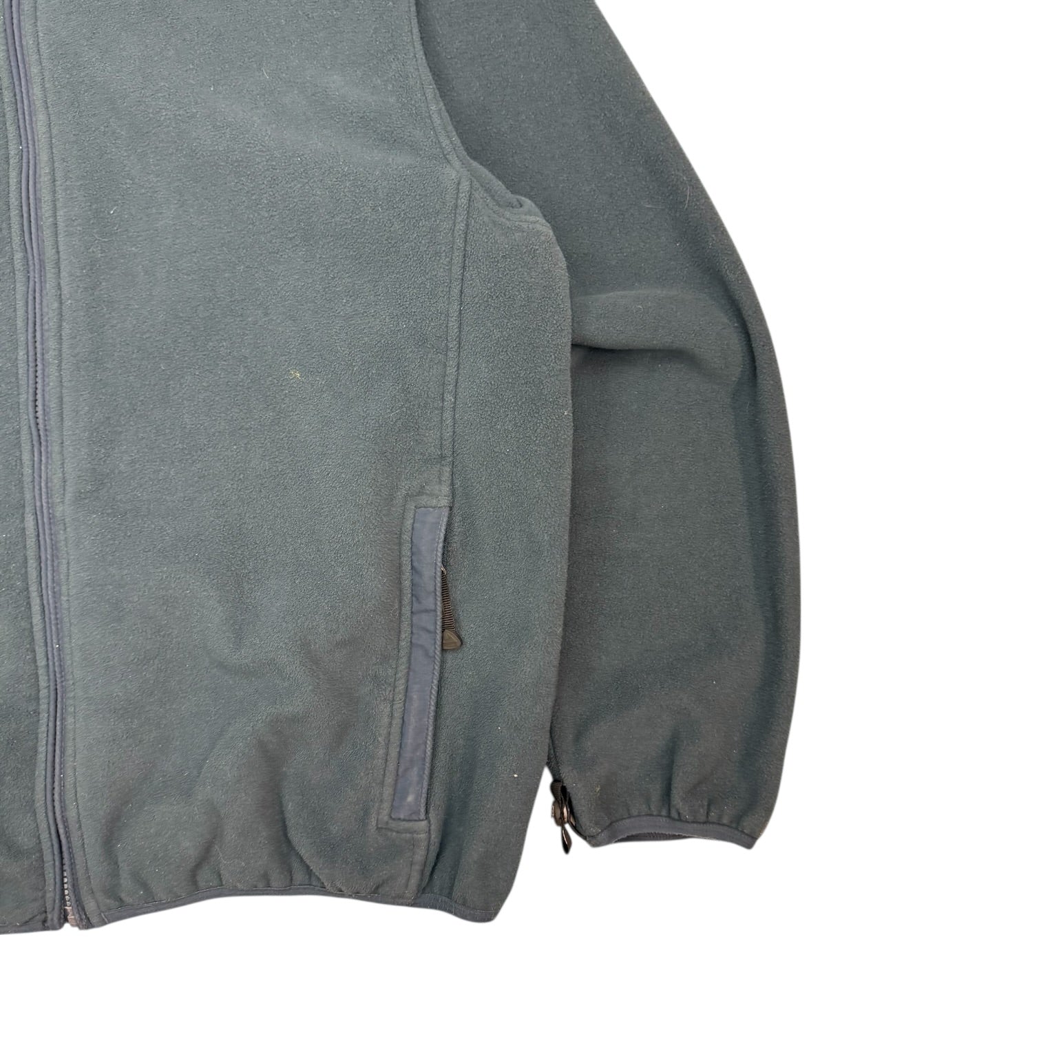 Vintage Nike ACG Therma Fit Fleece Zip Up Jacket Blue