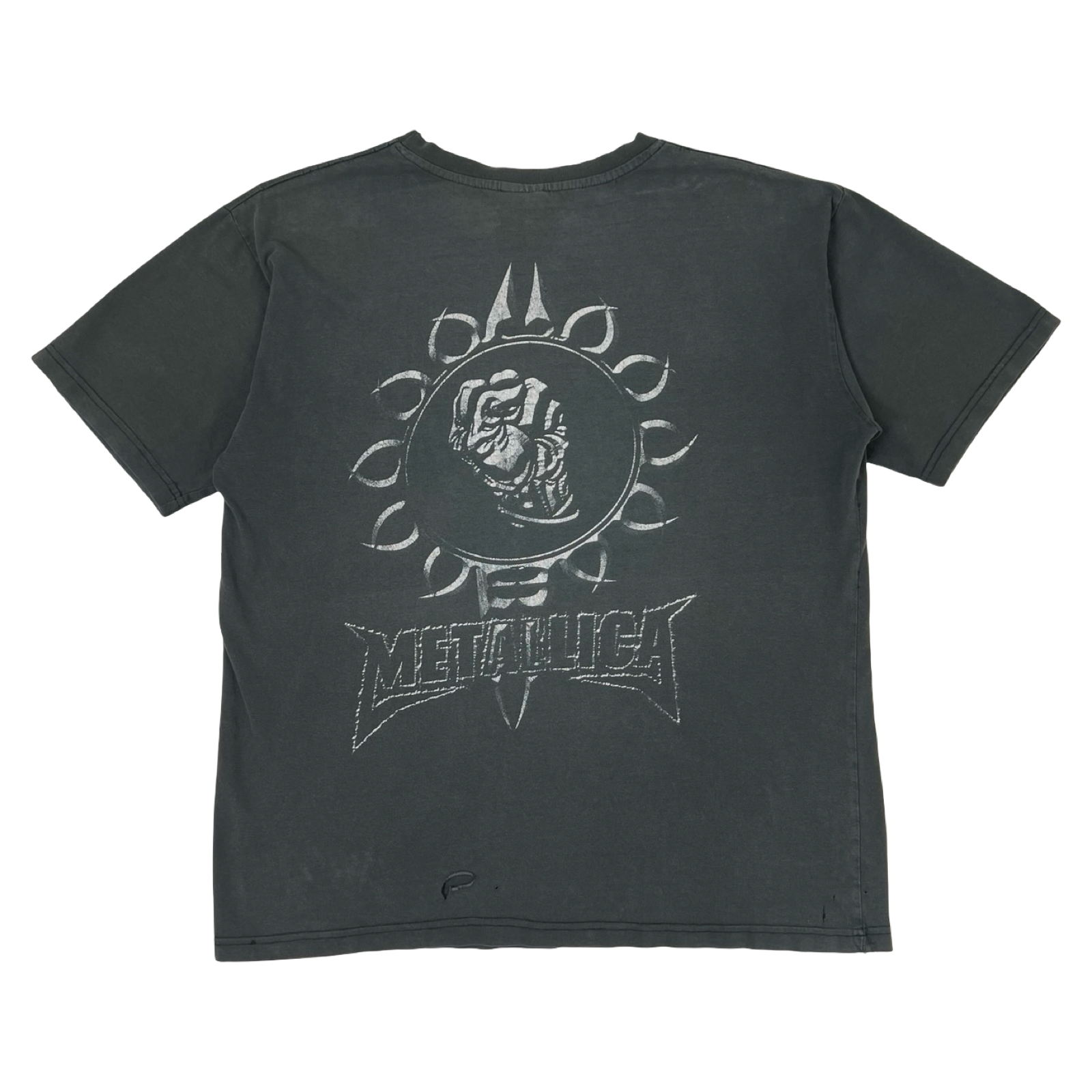 Vintage Metallica T-Shirt Faded Grey