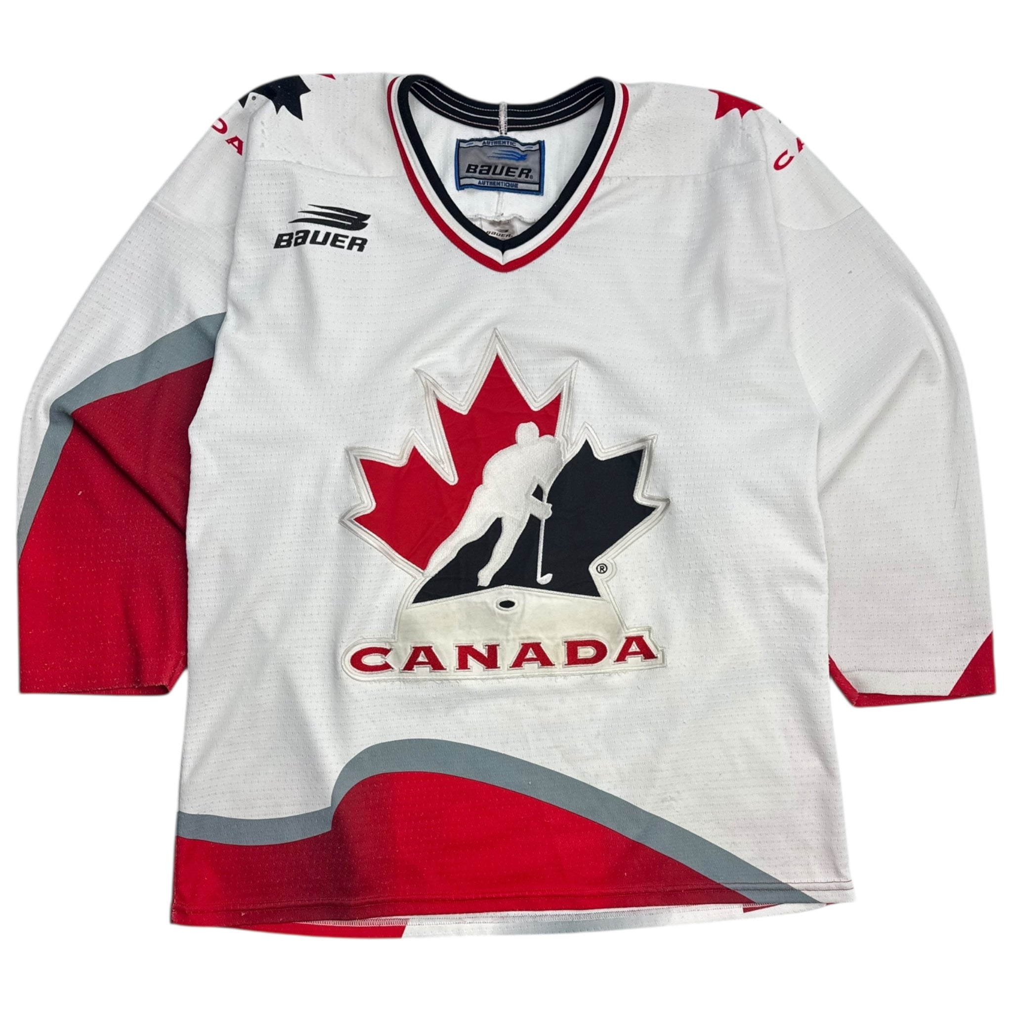 Vintage Team Canada Bauer ‘Flag’ NHL Jersey