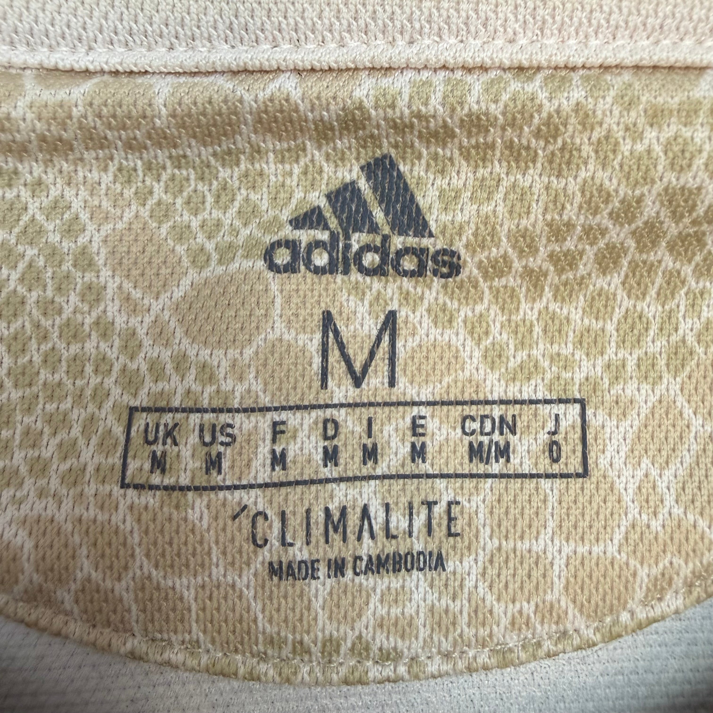 2019-20 Adidas Manchester United Away Jersey Tan