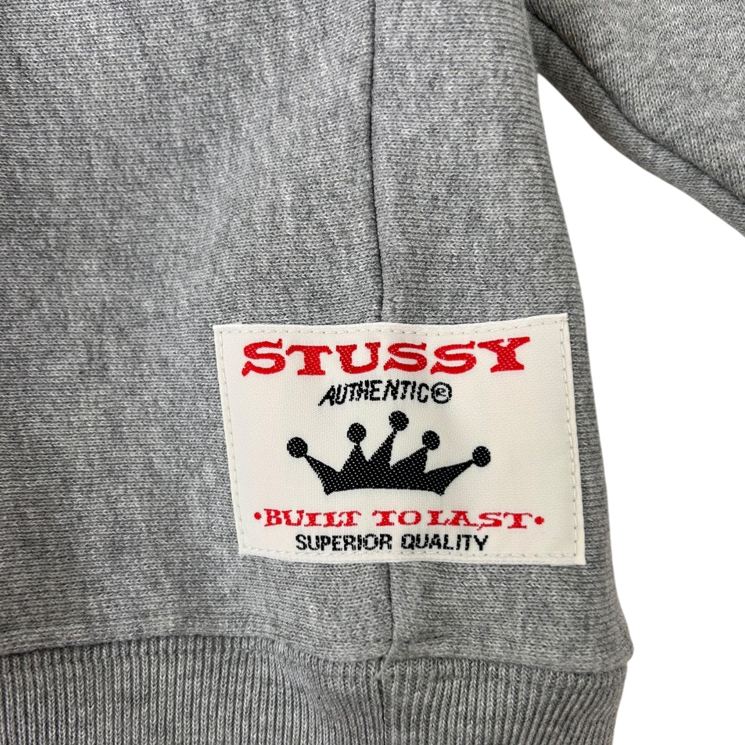 Stussy Two Tone Hoodie Grey/Navy