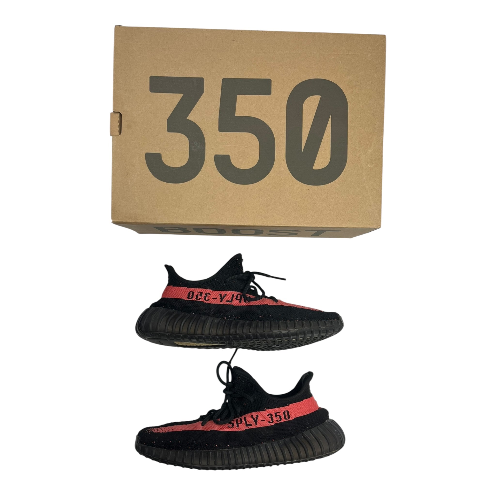 Yeezy Boost 350 V2 Core Black Red (Used)